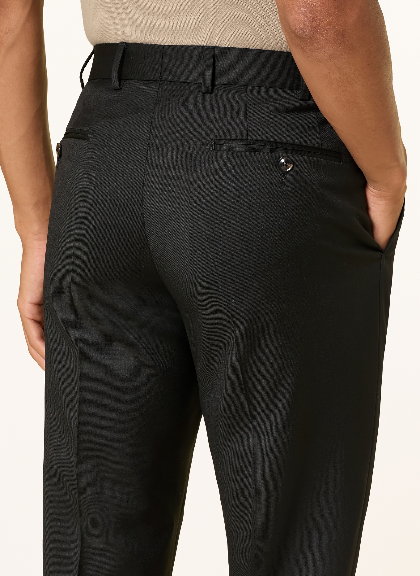 DIGEL Anzug DAREN Modern Fit: SCHWARZ