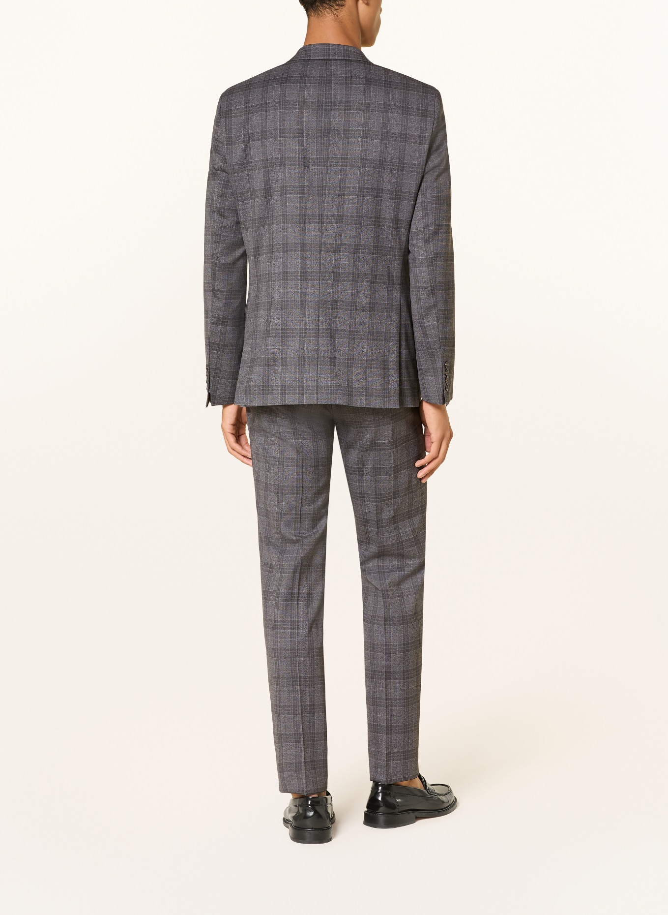 DIGEL move ANTHONY Extra Slim Fit Suit: LIGHT GRAY / DARK GRAY / GRAY