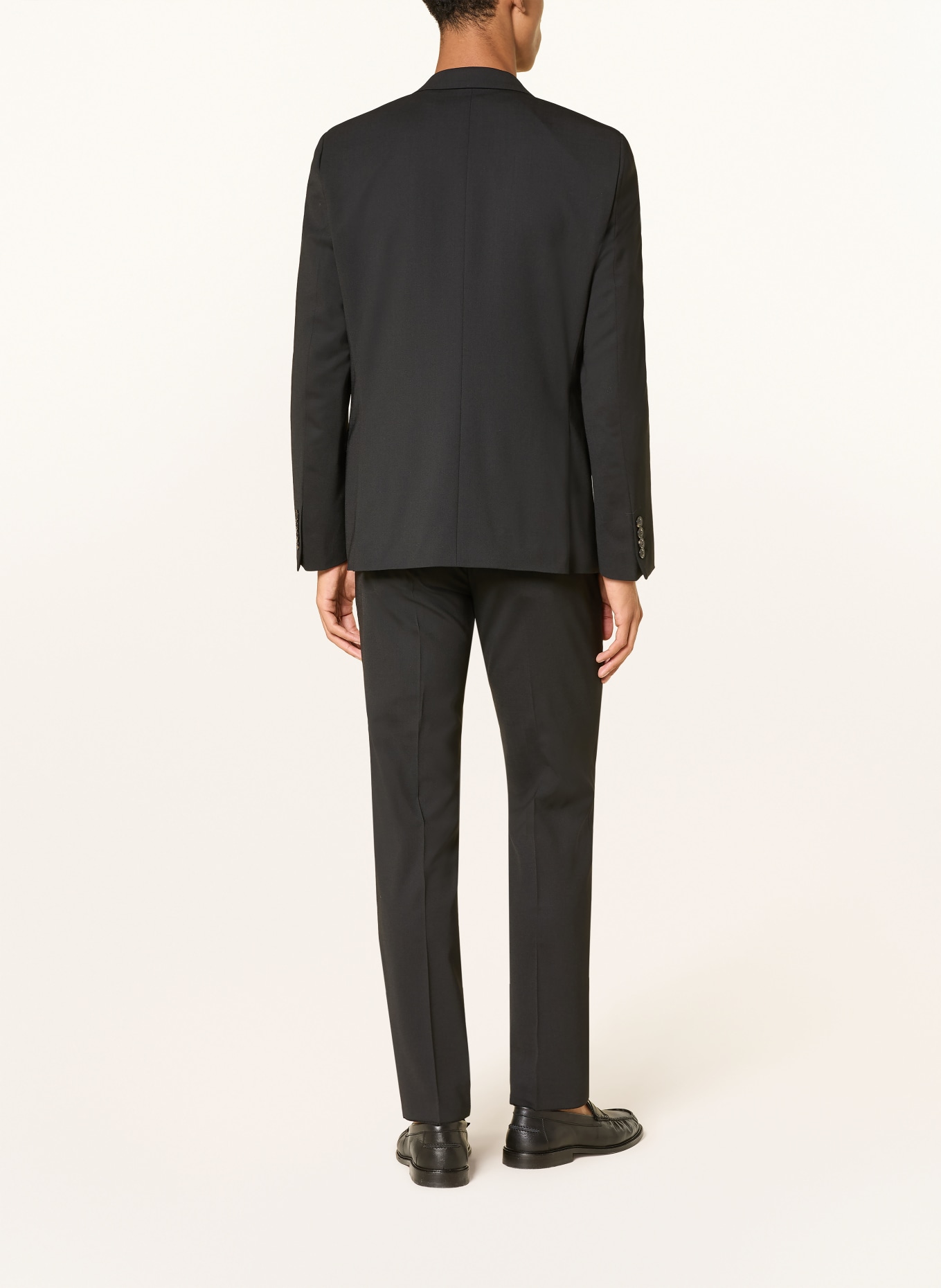 DIGEL move Garnitur ANTHONY Extra Slim Fit: CZARNY