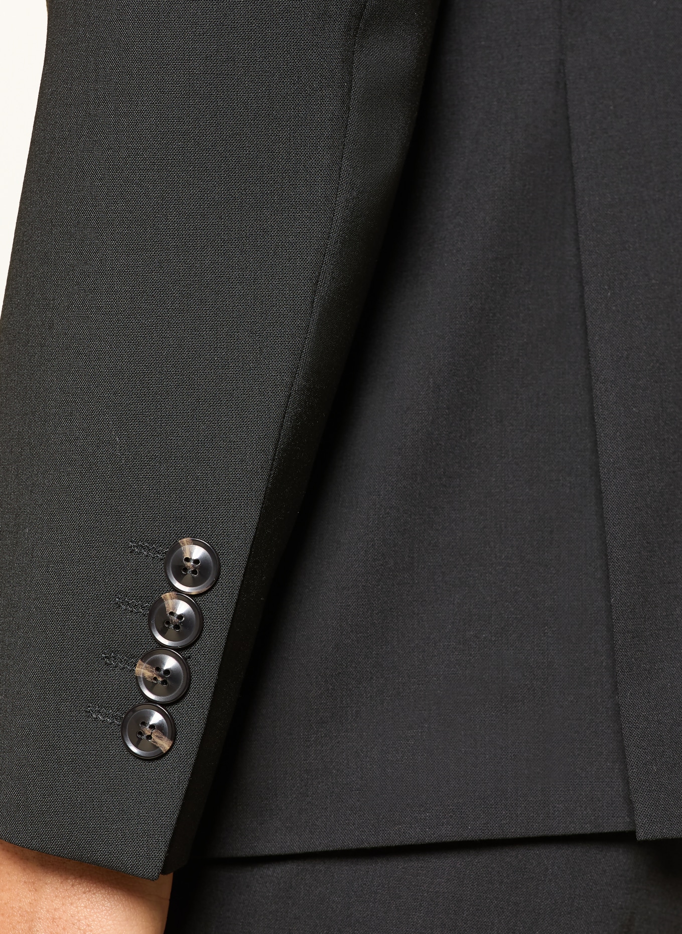 DIGEL move Garnitur ANTHONY Extra Slim Fit: CZARNY