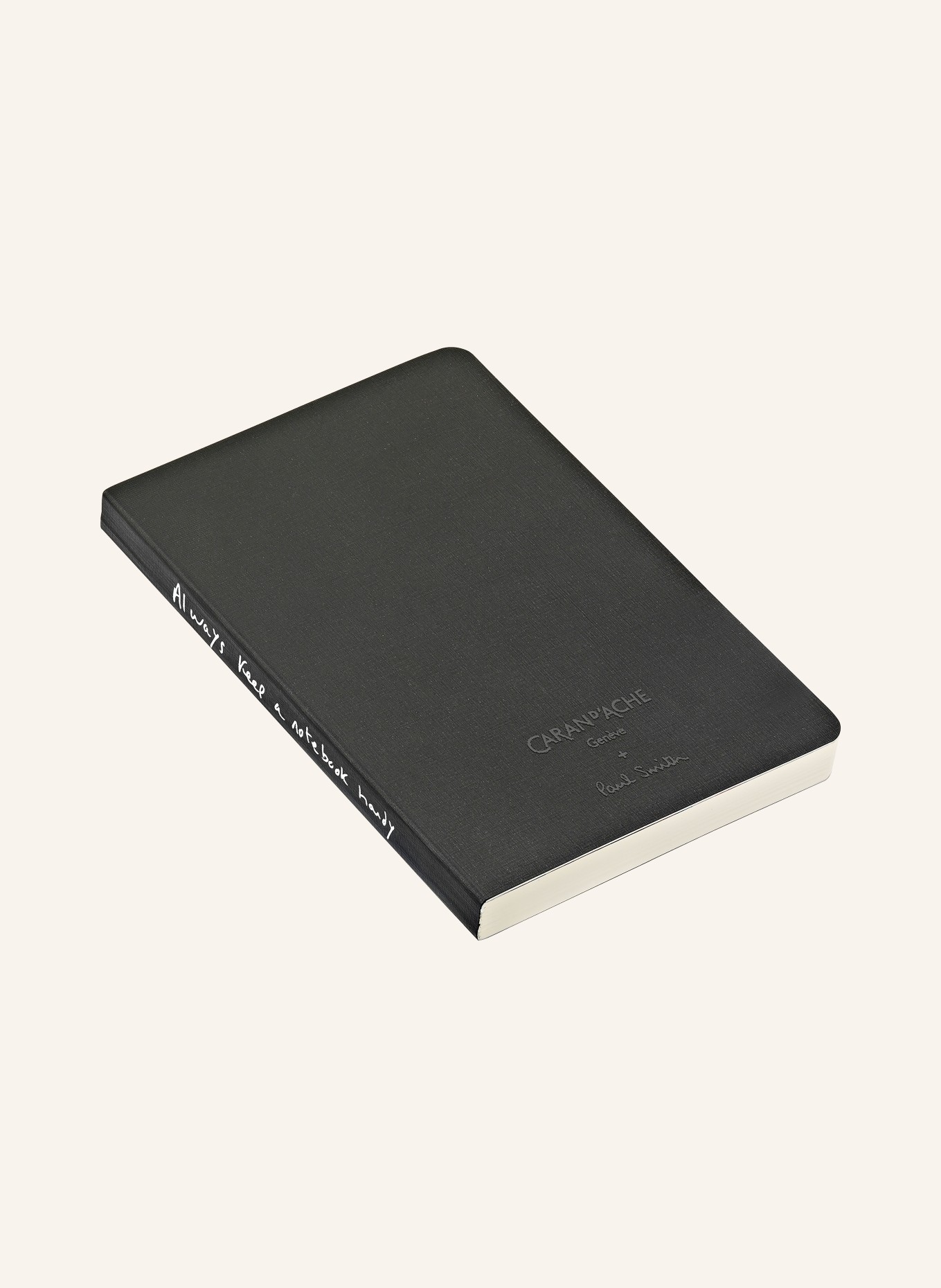 CARAN d'ACHE Notebog PAUL SMITH EDITION: SORT