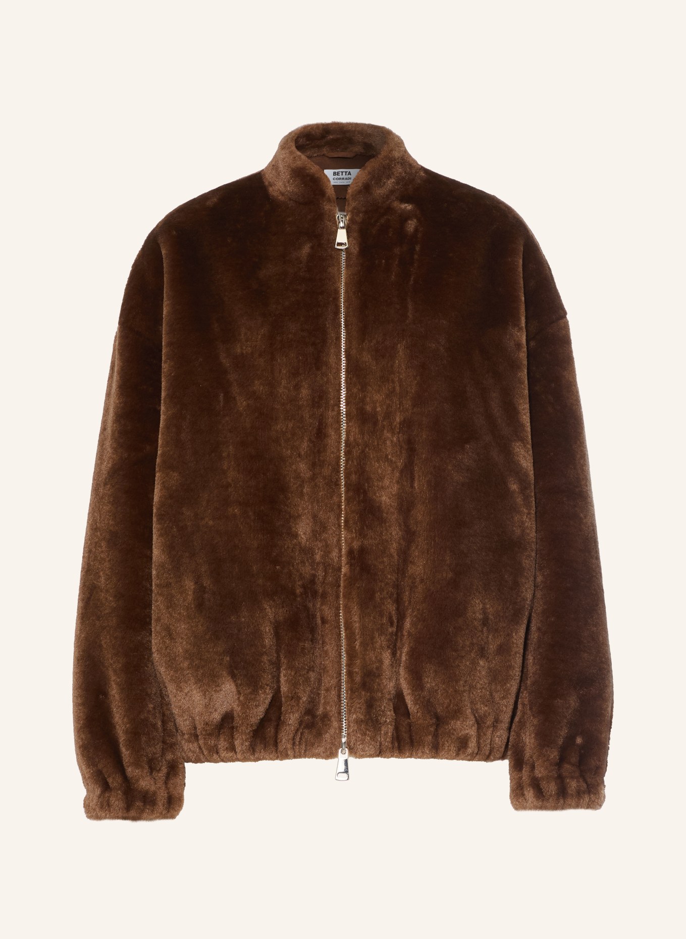 BETTA CORRADI Kunstfell-Blouson: BRAUN