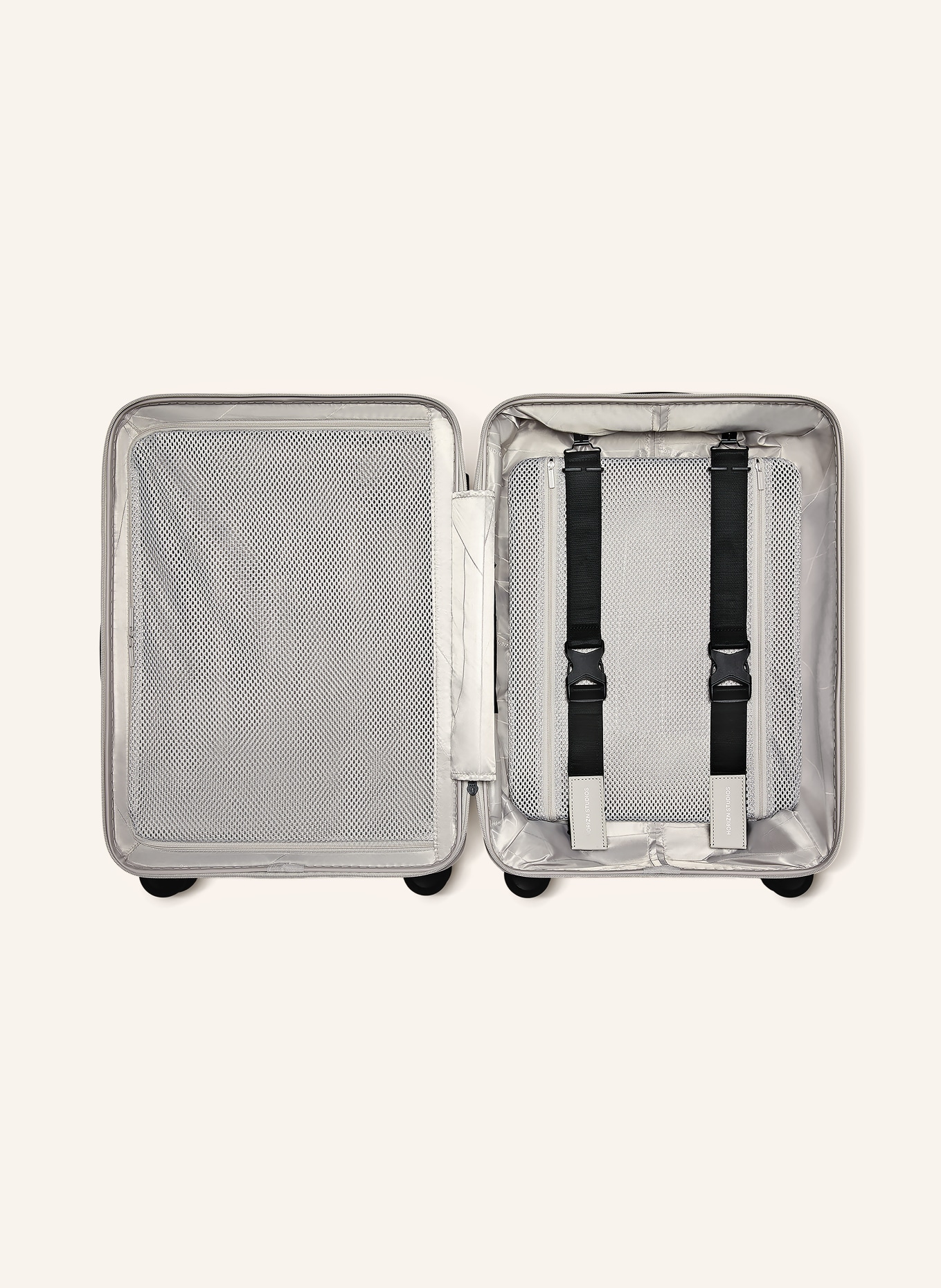 HORIZN STUDIOS Valise à roulettes M5 PRO: GRIS CLAIR