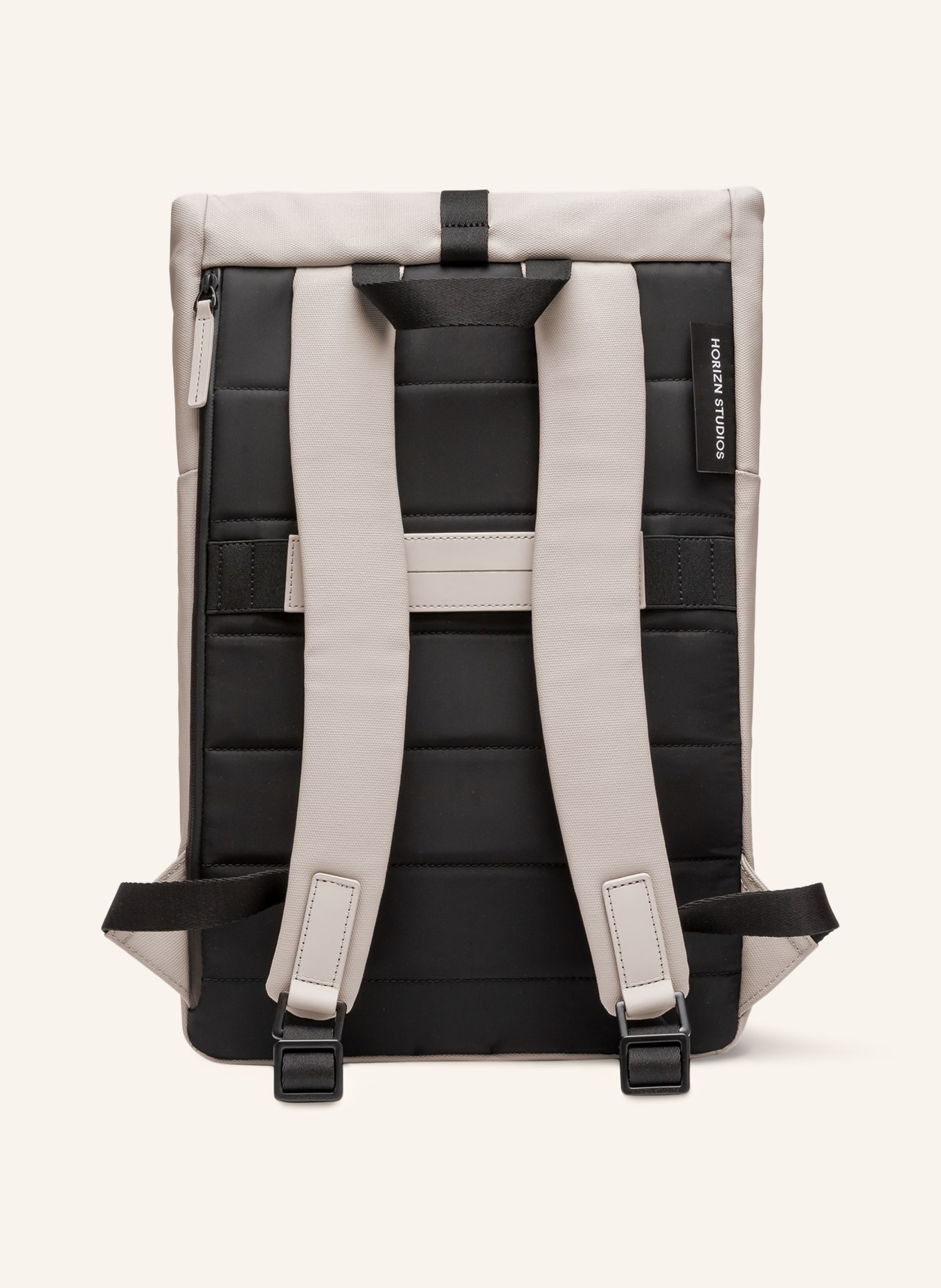 HORIZN STUDIOS Sac à dos SOFO 22 l avec compartiment pour ordinateur portable: GRIS CLAIR