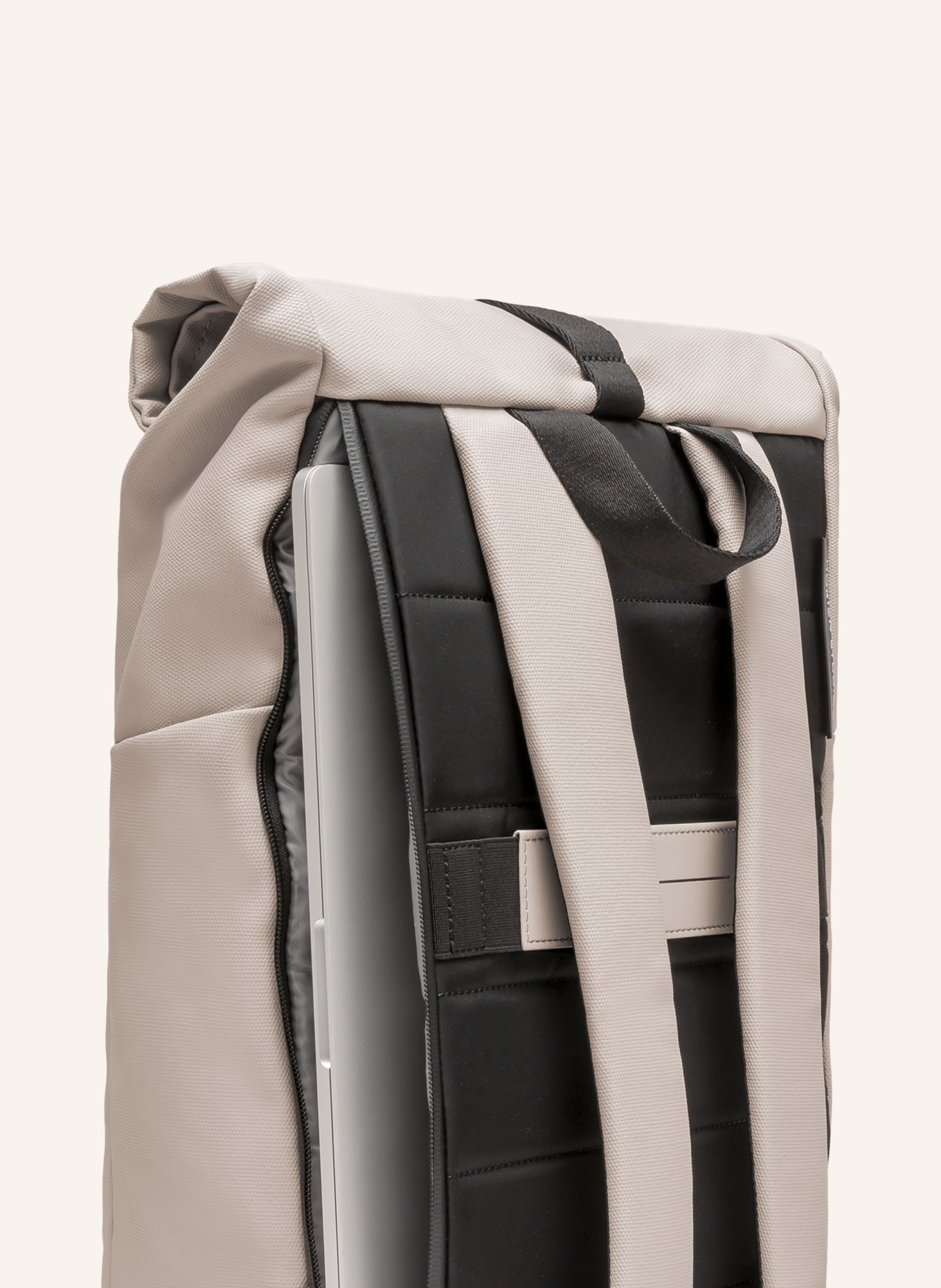 HORIZN STUDIOS Sac à dos SOFO 22 l avec compartiment pour ordinateur portable: GRIS CLAIR
