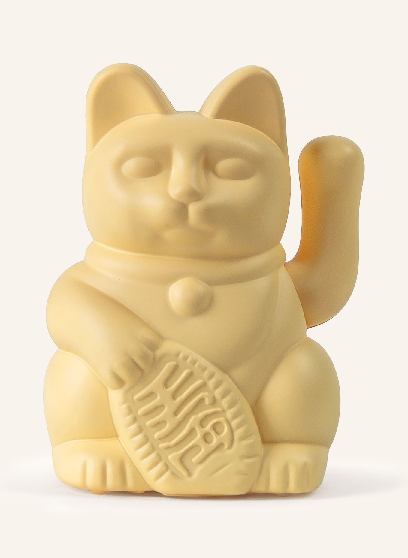 DONKEY Dekofigur LUCKY CAT: HELLGELB