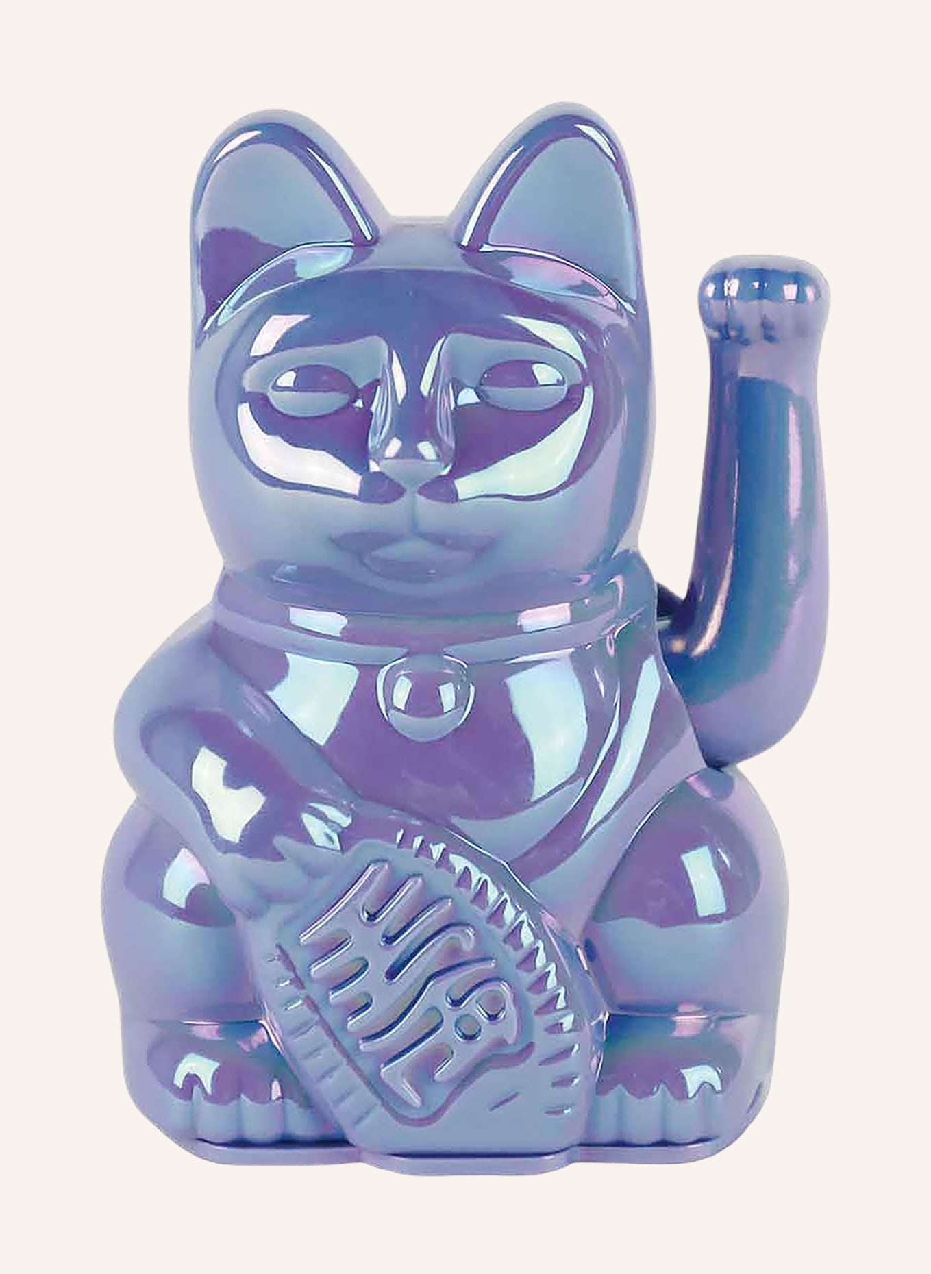 DONKEY Dekofigur LUCKY CAT AVARA: HELLLILA