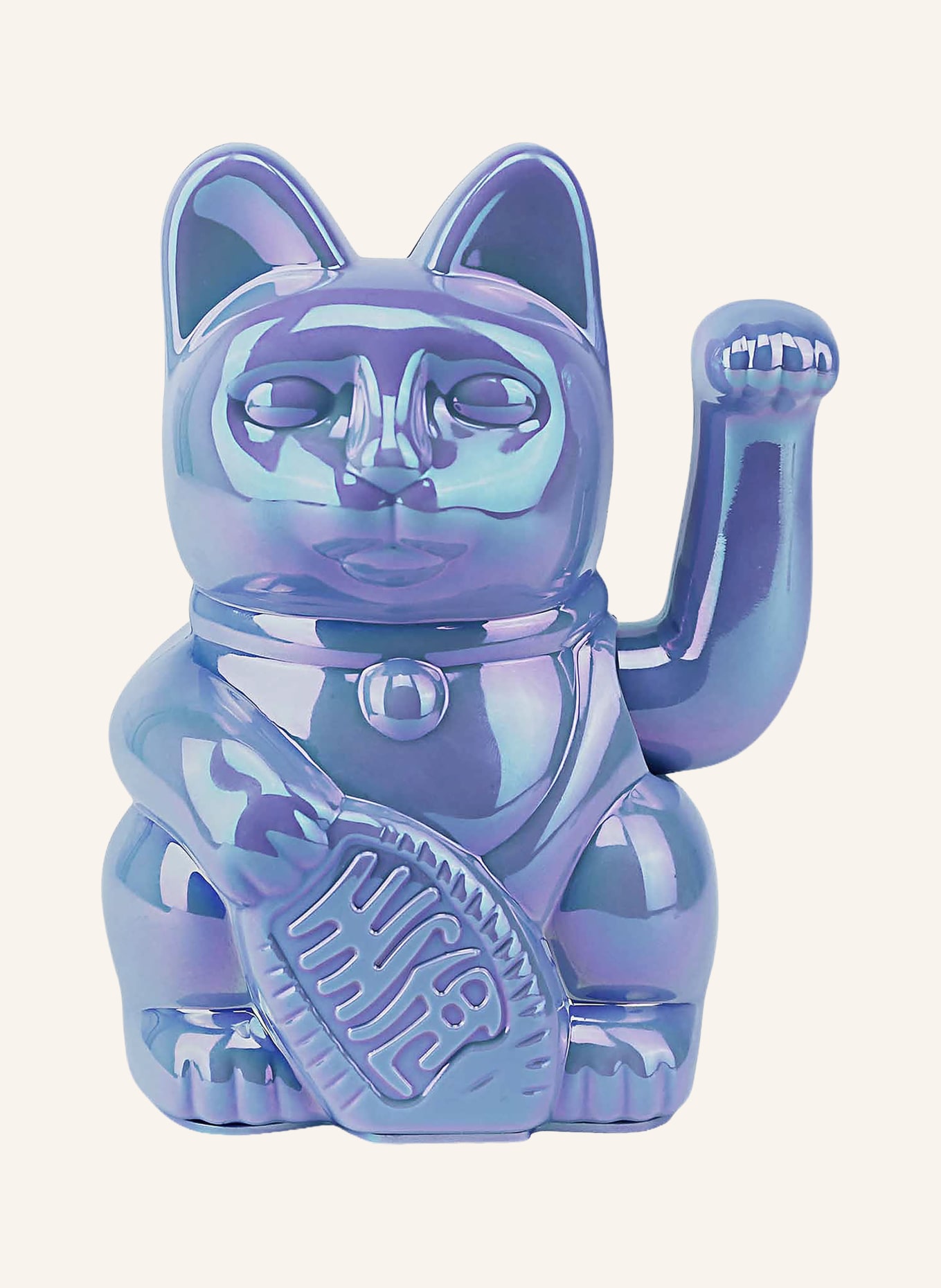 DONKEY Decorative figurine LUCKY CAT AVARA: LIGHT PURPLE