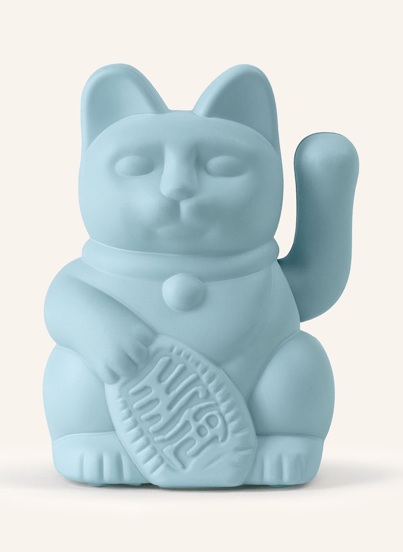 DONKEY Dekofigur LUCKY CAT: HELLBLAU