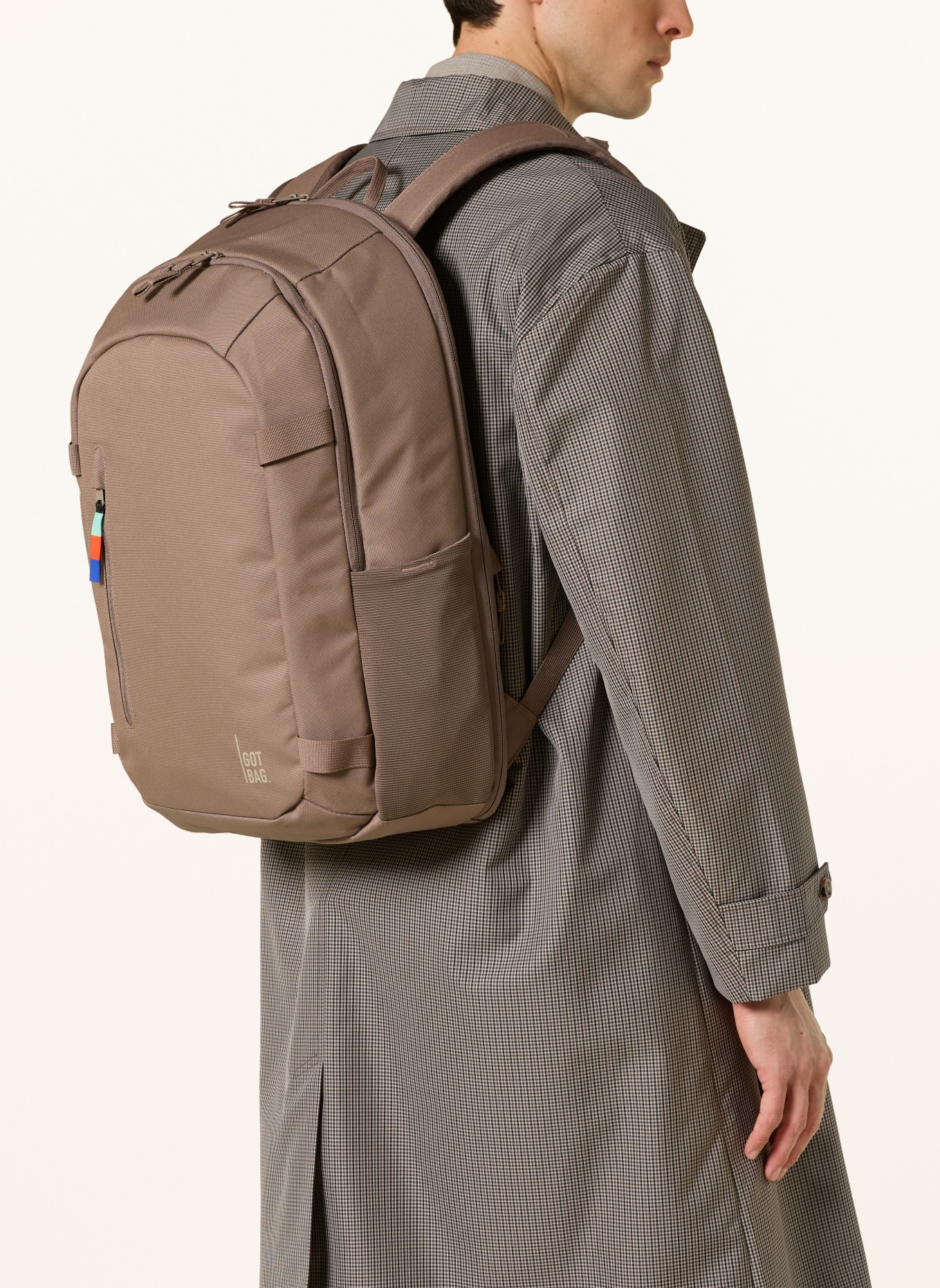 GOT BAG Rucksack HYBRID PACK 27 l mit Laptop-Fach: BEIGE