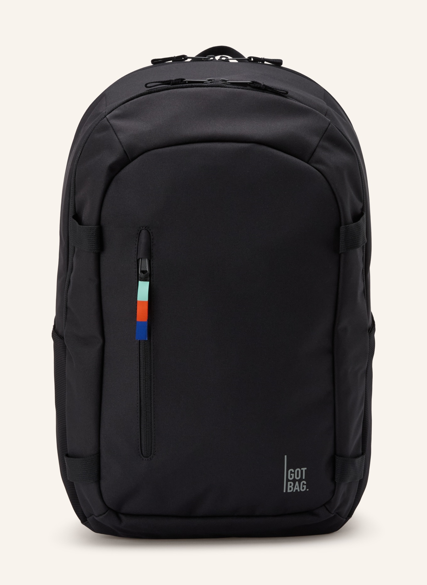 GOT BAG Batoh HYBRID PACK 27 l s přihrádkou na notebook: ČERNÁ