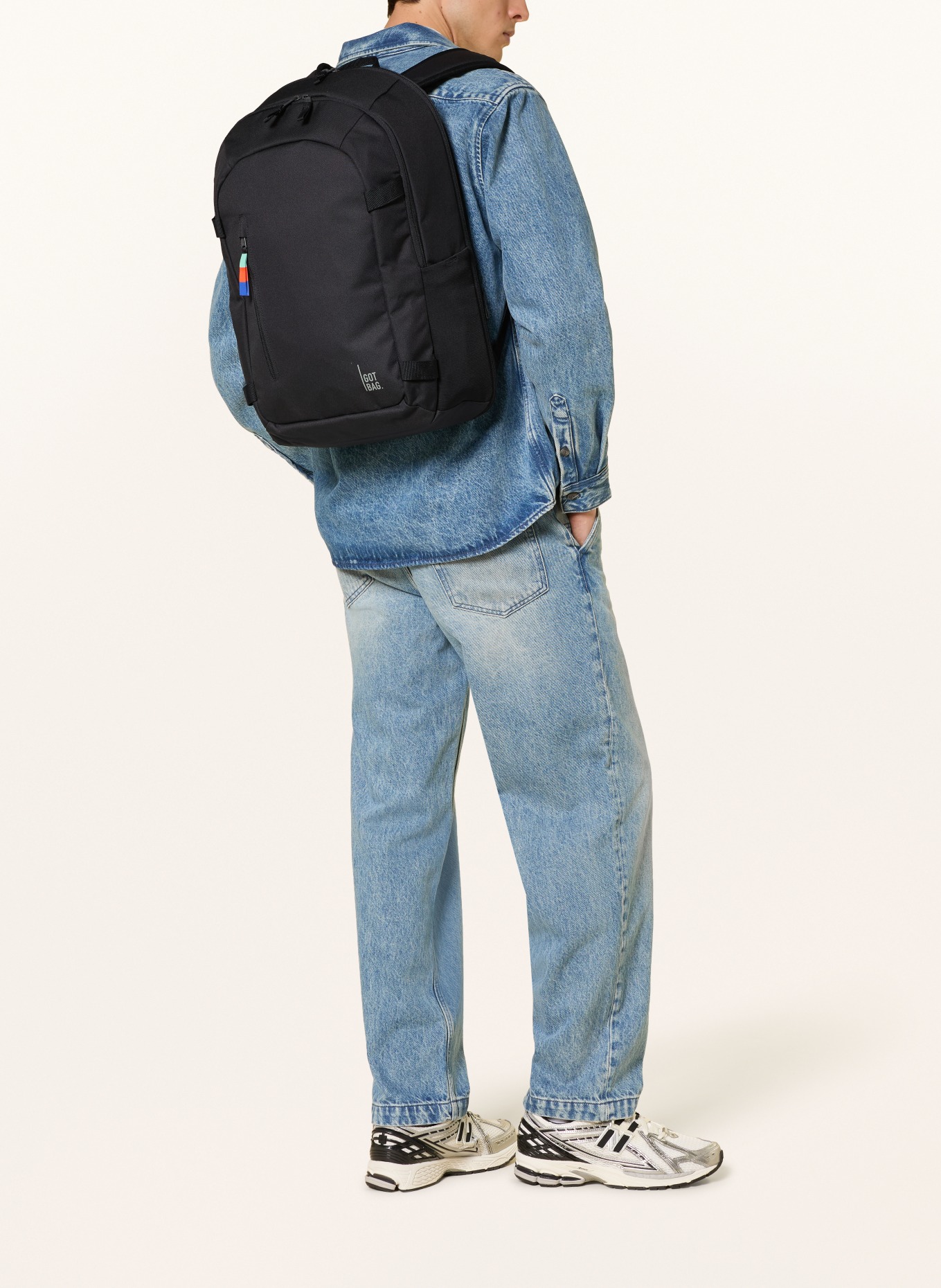 GOT BAG Plecak HYBRID PACK 27 l z przegrodą na laptopa: CZARNY