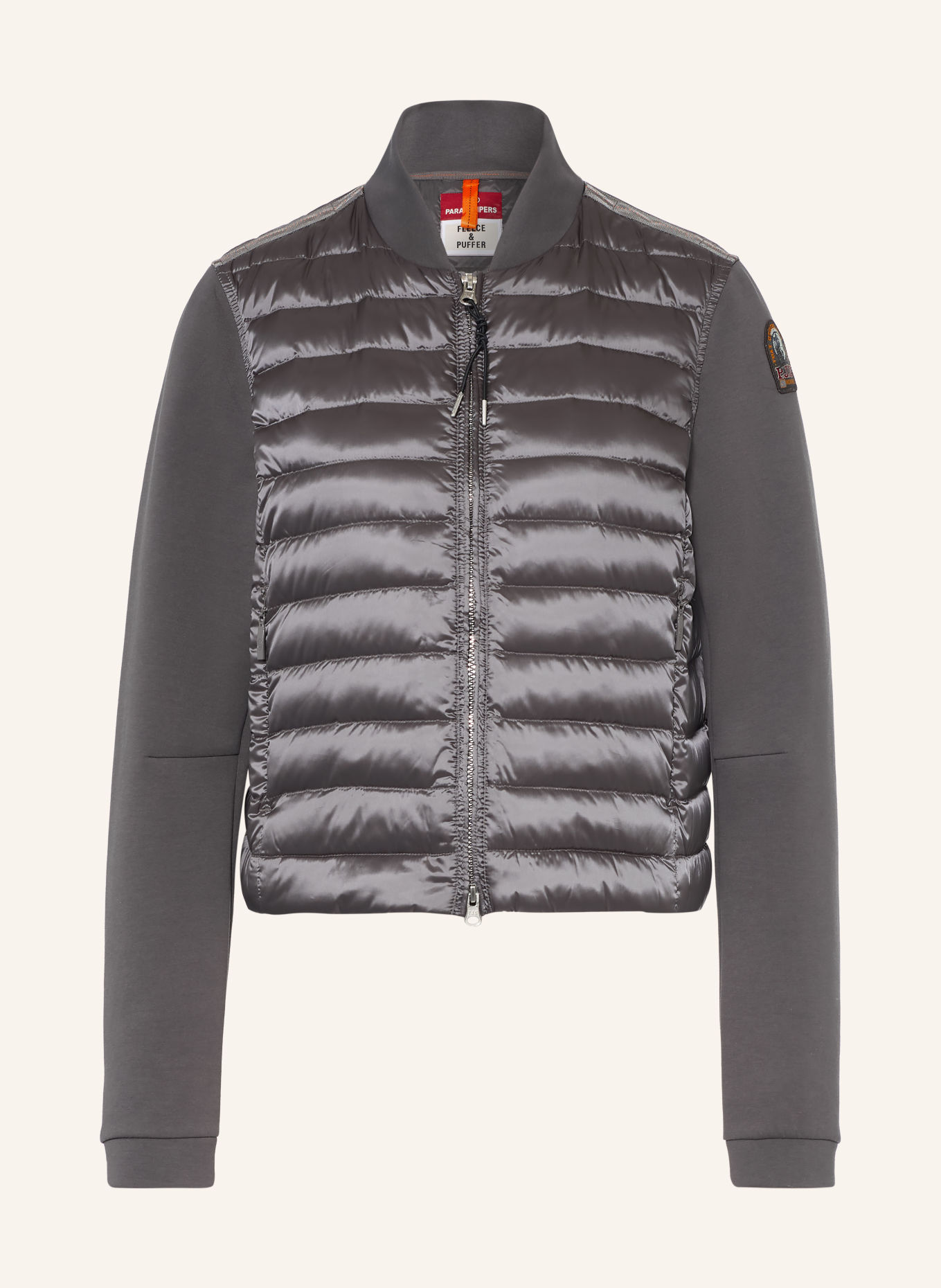 PARAJUMPERS Daunenjacke KALYSTA im Materialmix: DUNKELGRAU