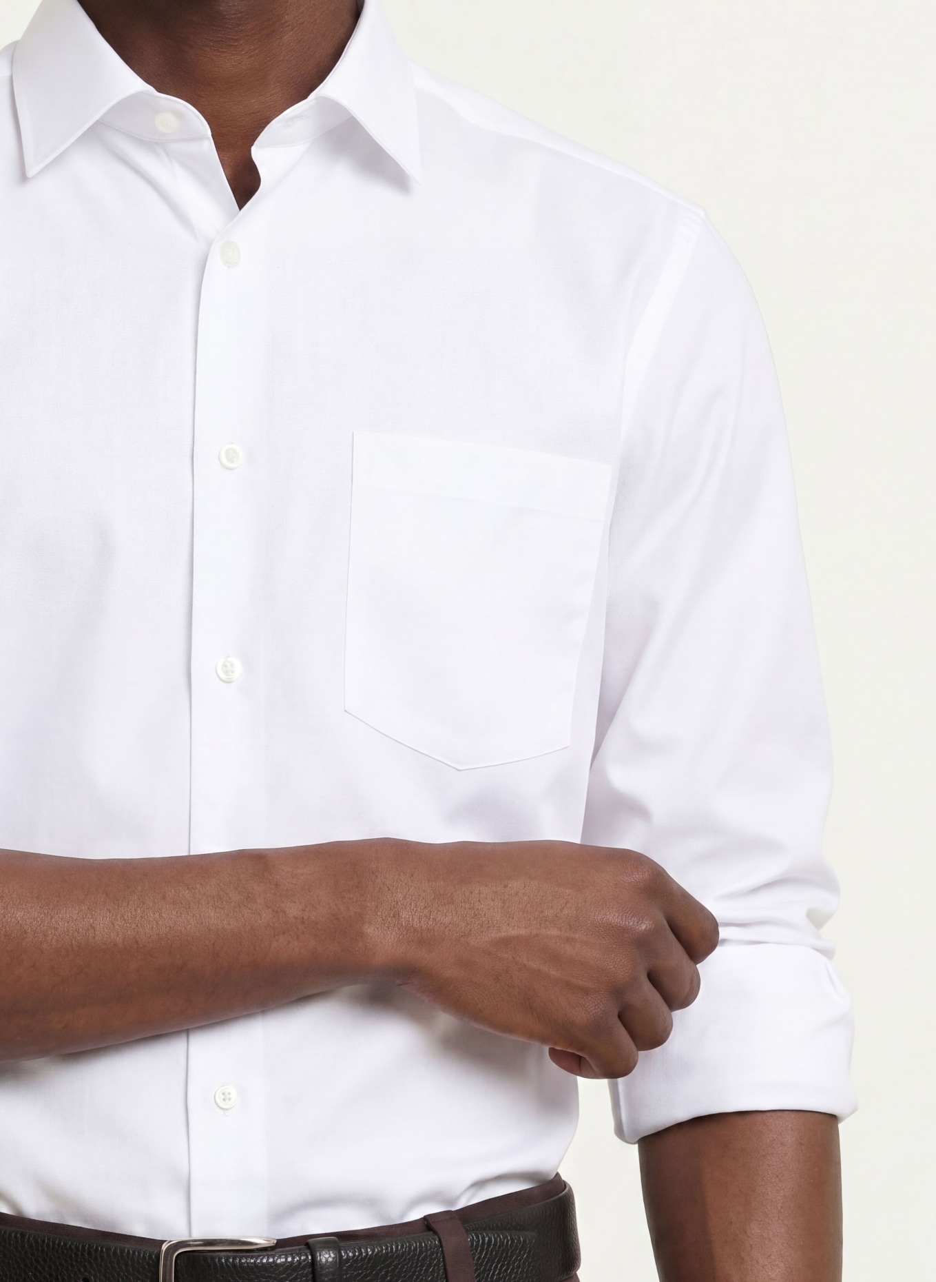 seidensticker Overhemd Comfort Fit: WIT