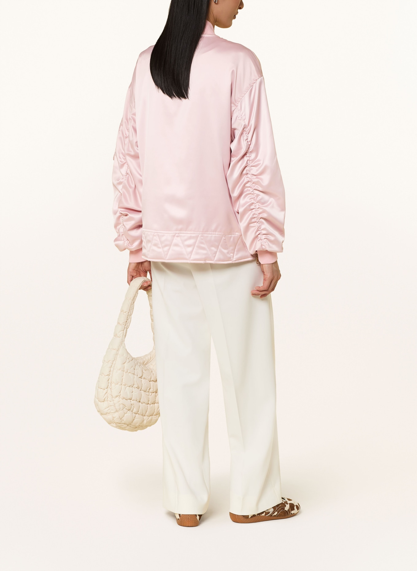 BOMBERS ORIGINAL Blouson: HELLROSA / GOLD