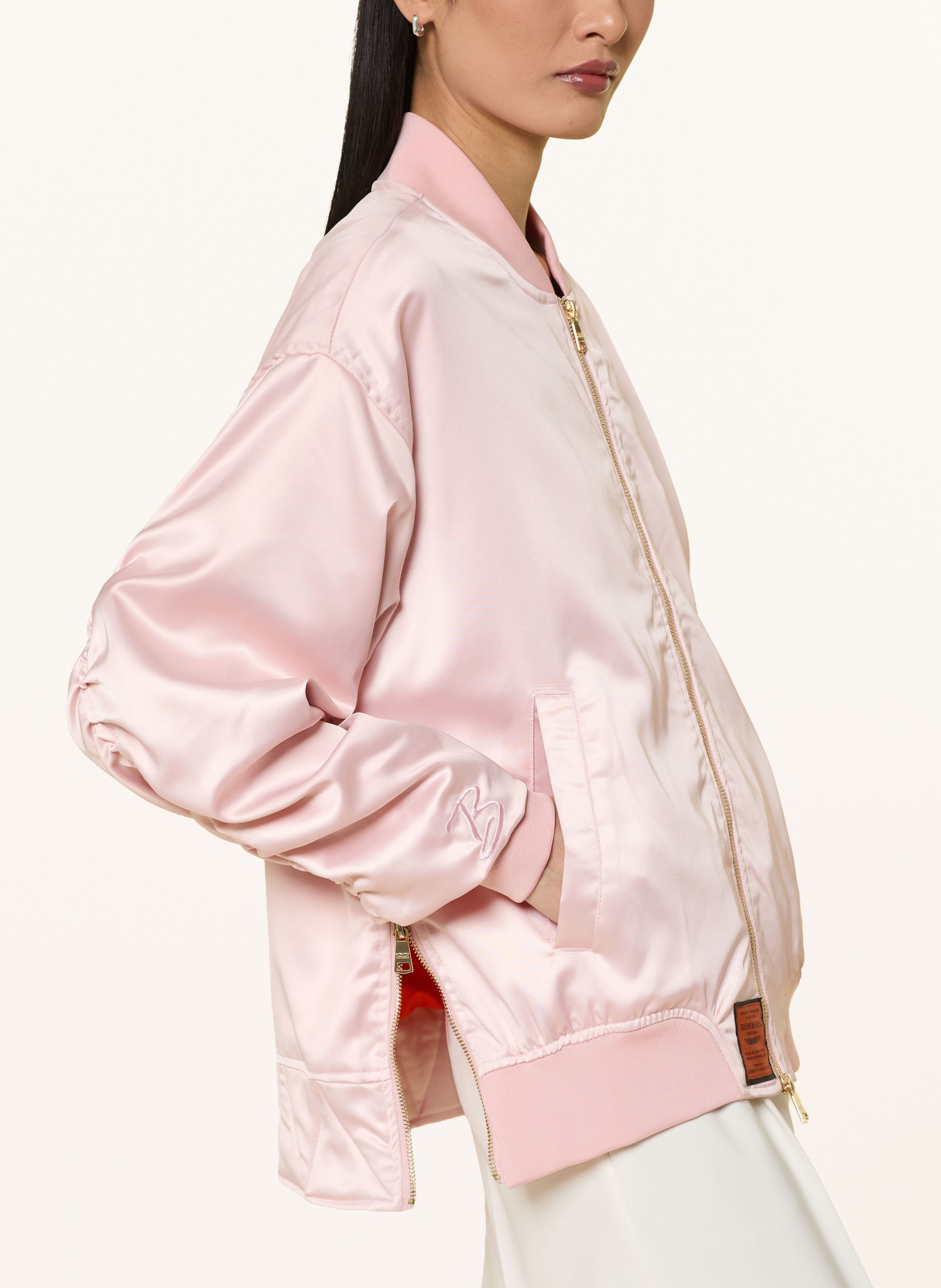 BOMBERS ORIGINAL Blouson: HELLROSA / GOLD