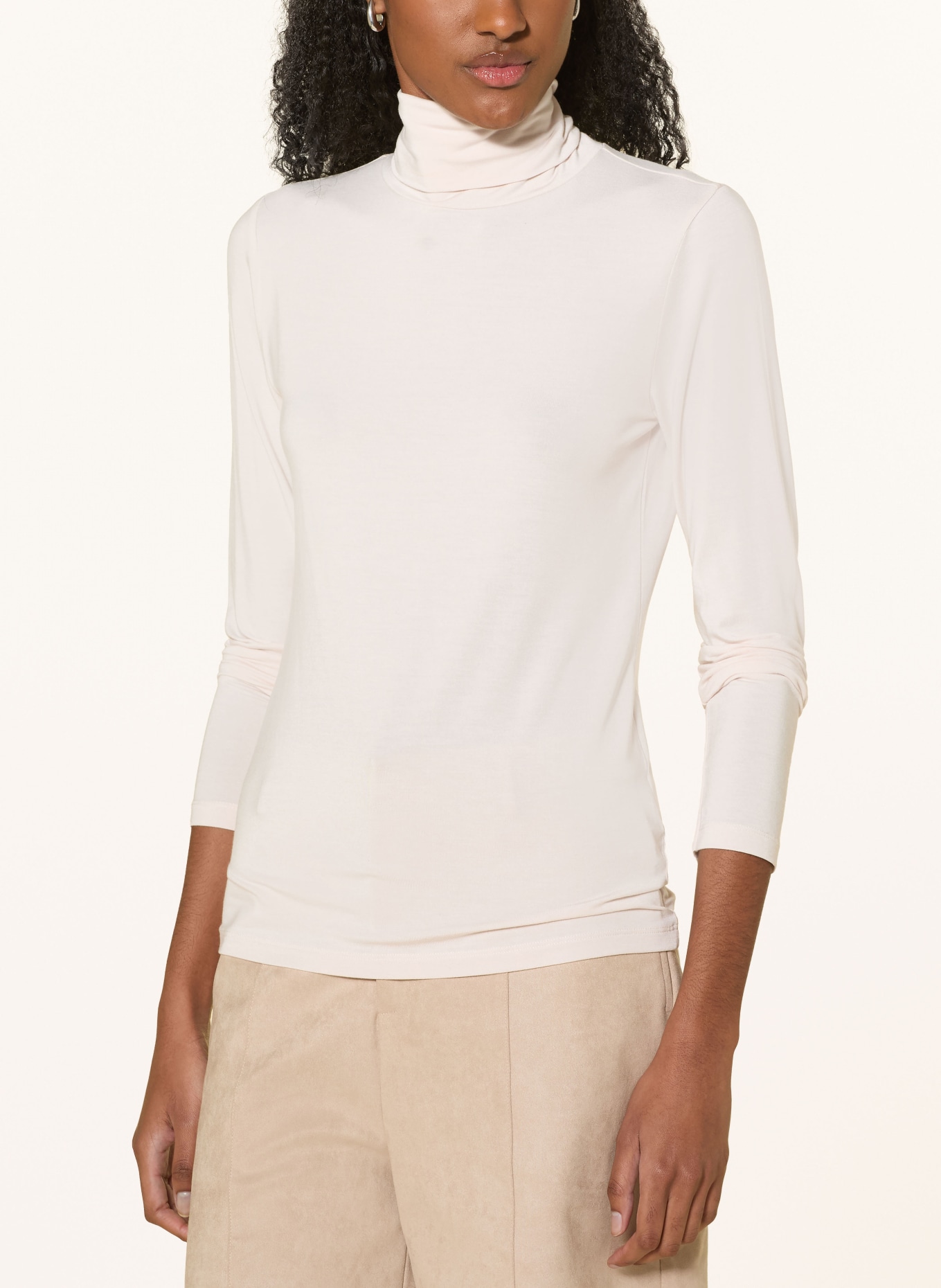 darling harbour Rollkragenshirt: CHAMPAGNE