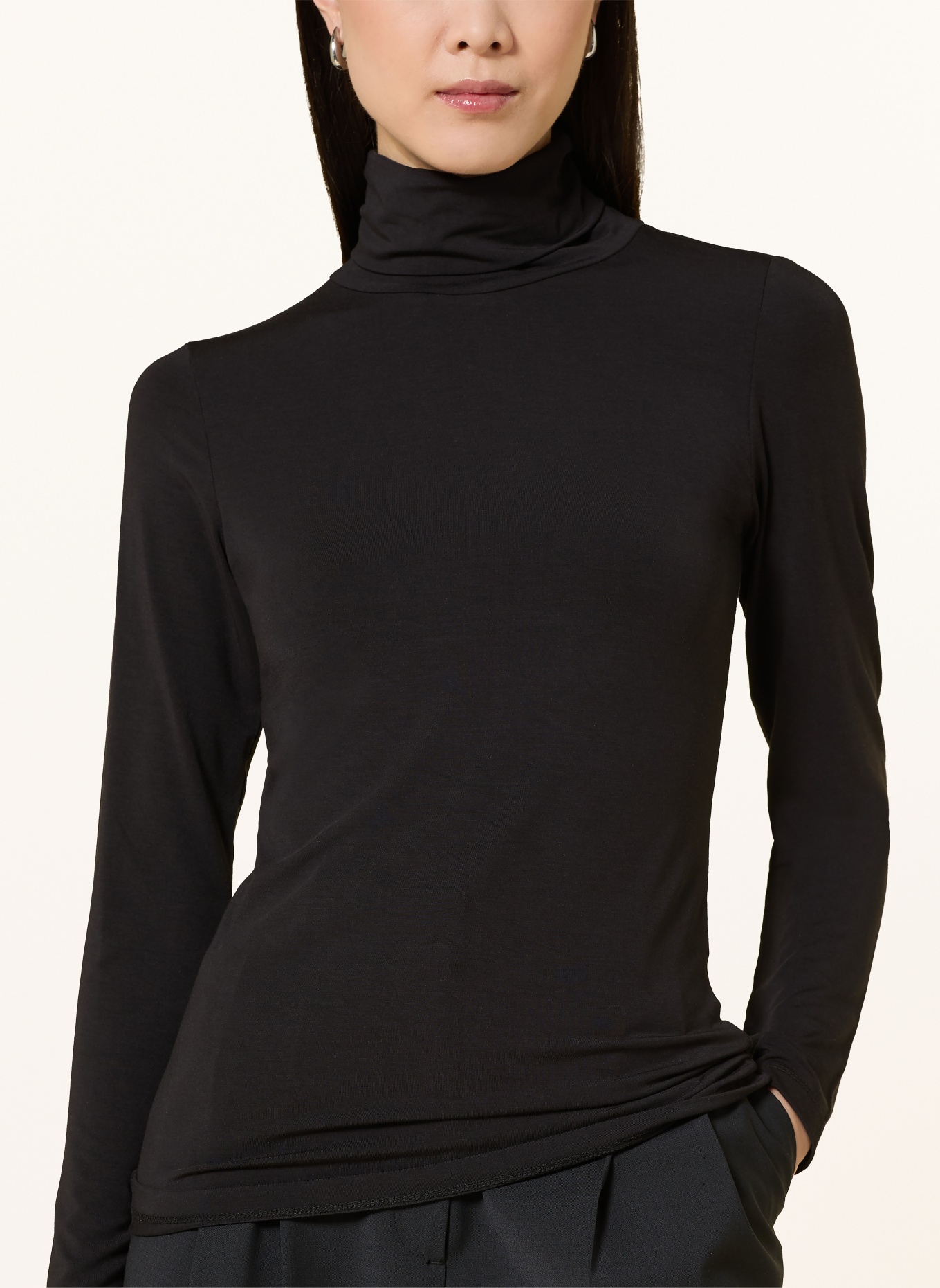darling harbour Rollkragenshirt: BLACK