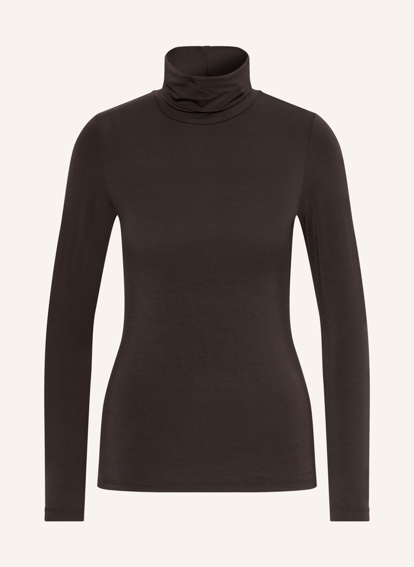 darling harbour Pull à col roulé: DARK BROWN