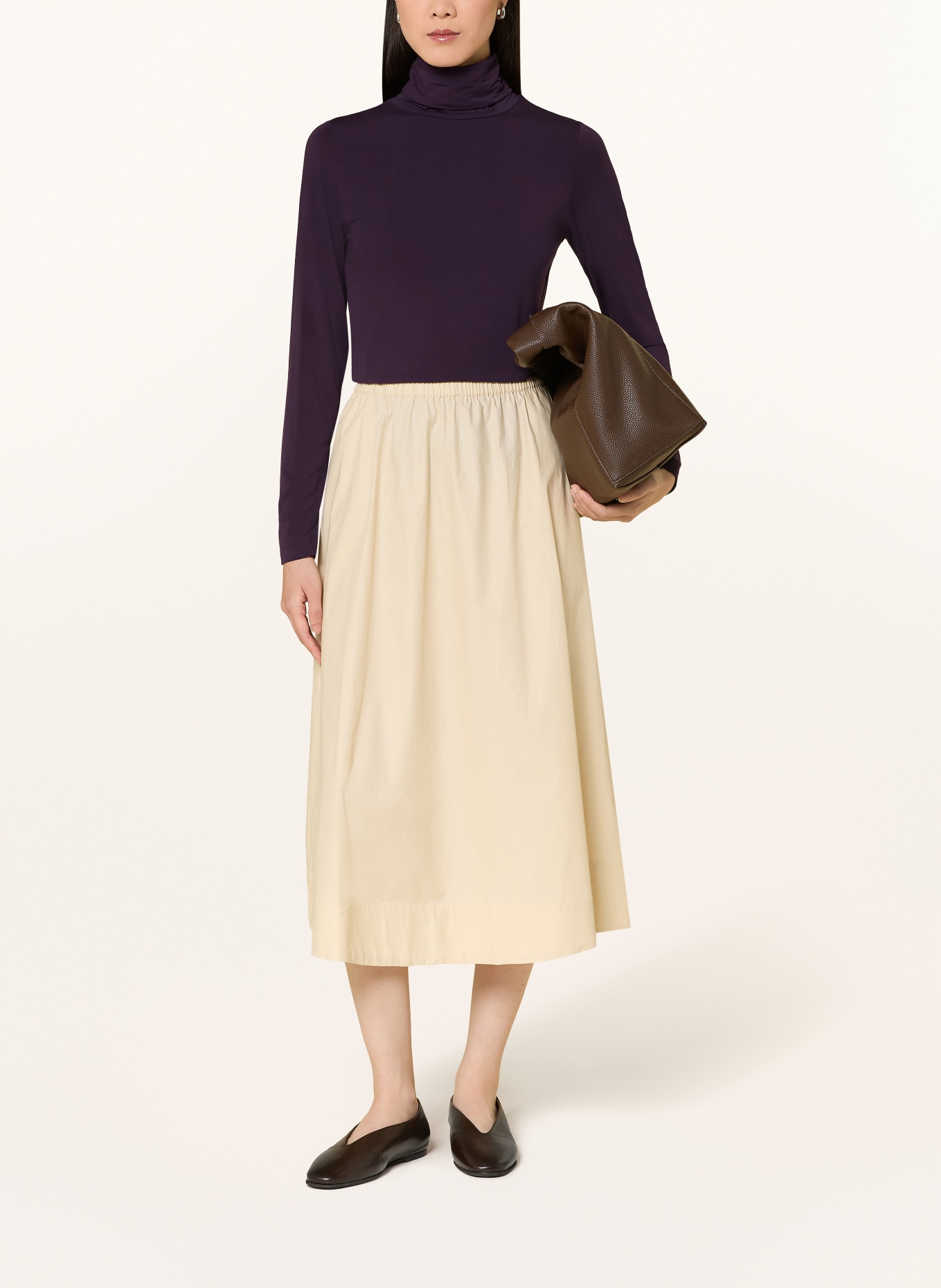 darling harbour Turtleneck shirt: BLUEBERRY