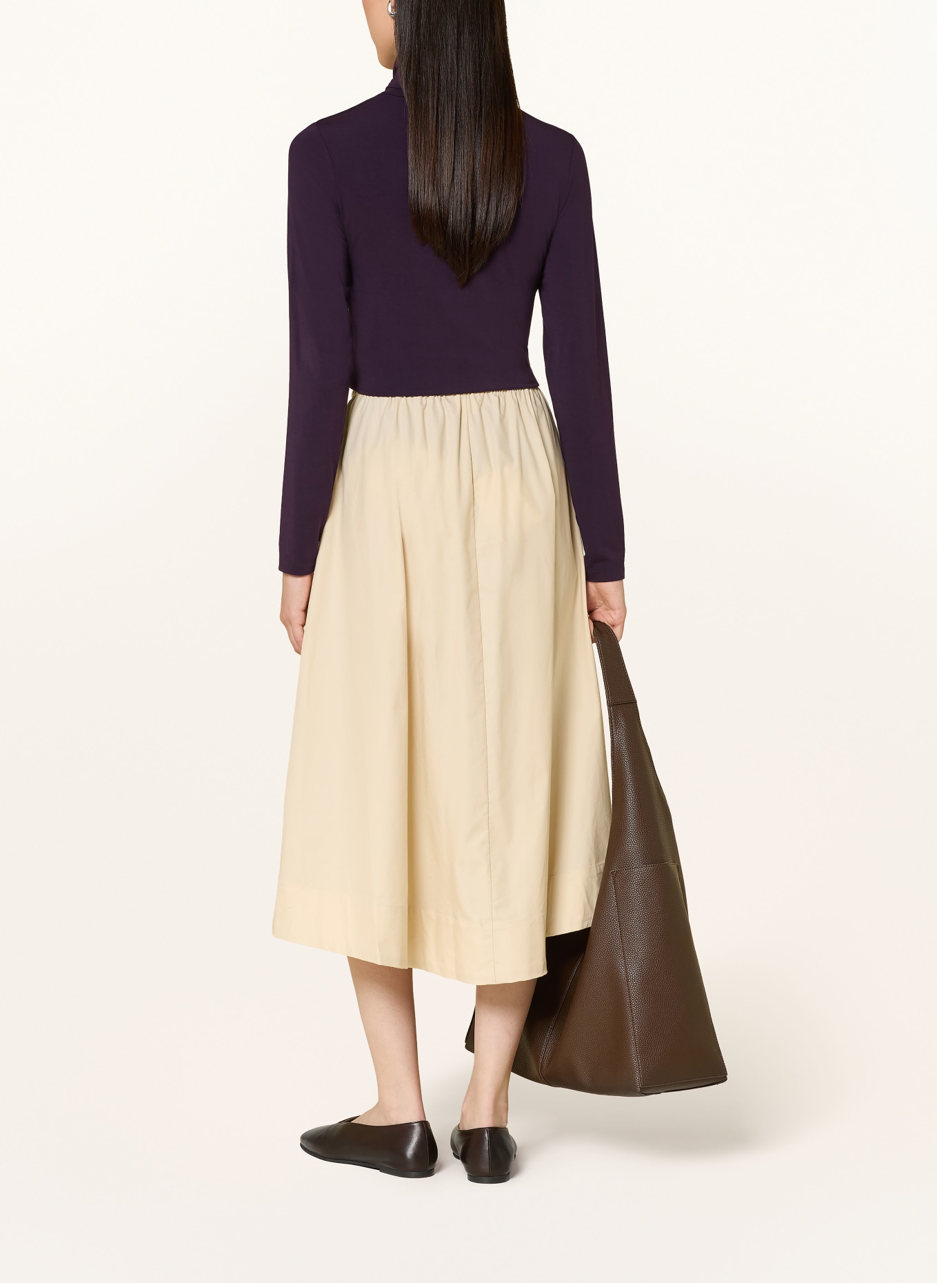 darling harbour Turtleneck shirt: BLUEBERRY