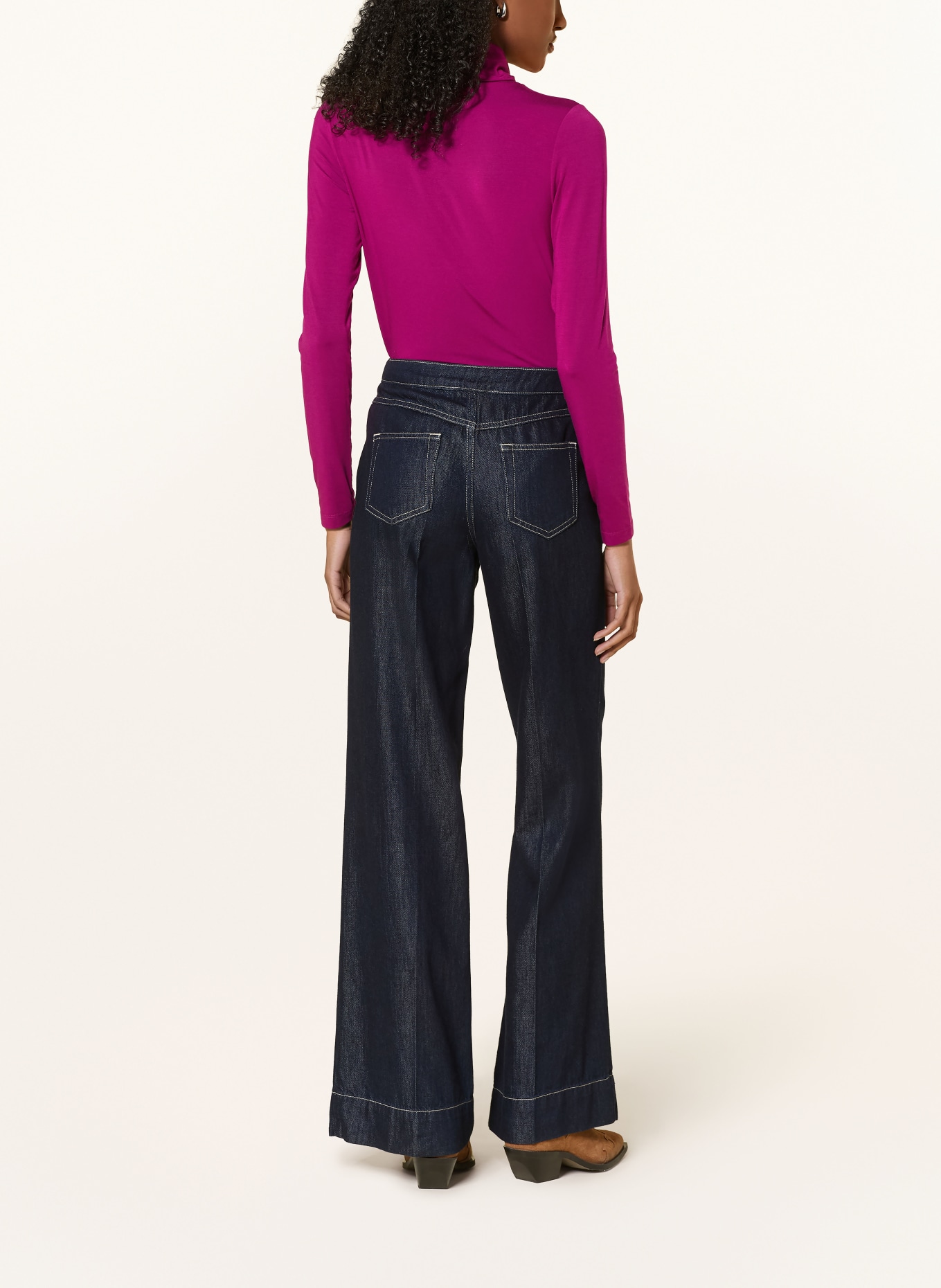 darling harbour Rollkragenshirt: FUCHSIA
