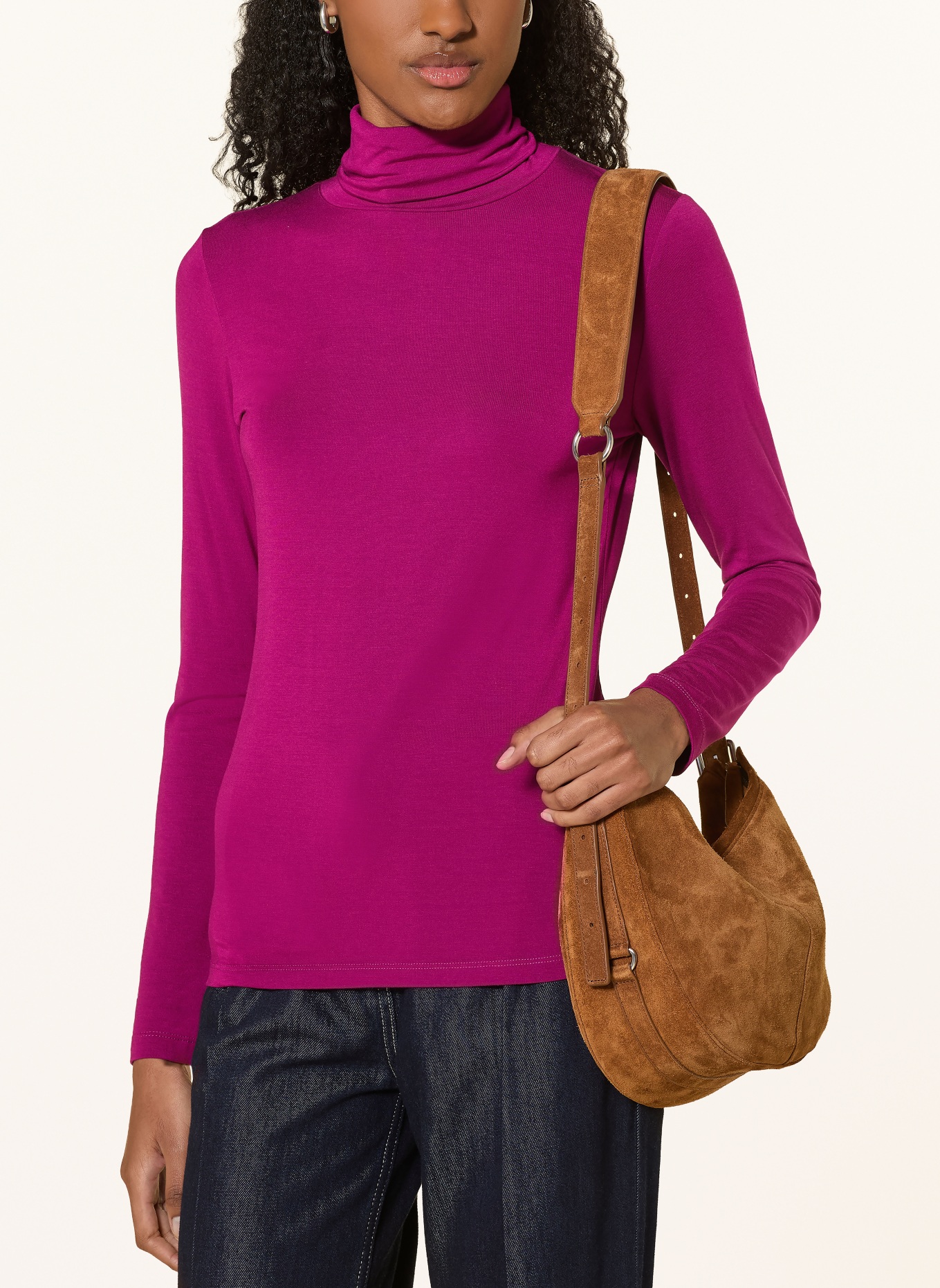 darling harbour Rollkragenshirt: FUCHSIA