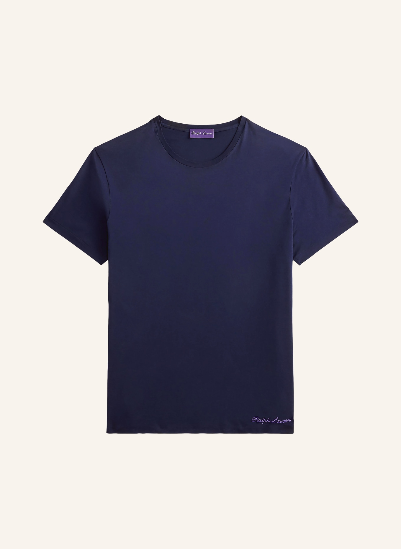 RALPH LAUREN PURPLE LABEL T-shirt: BLEU FONCÉ