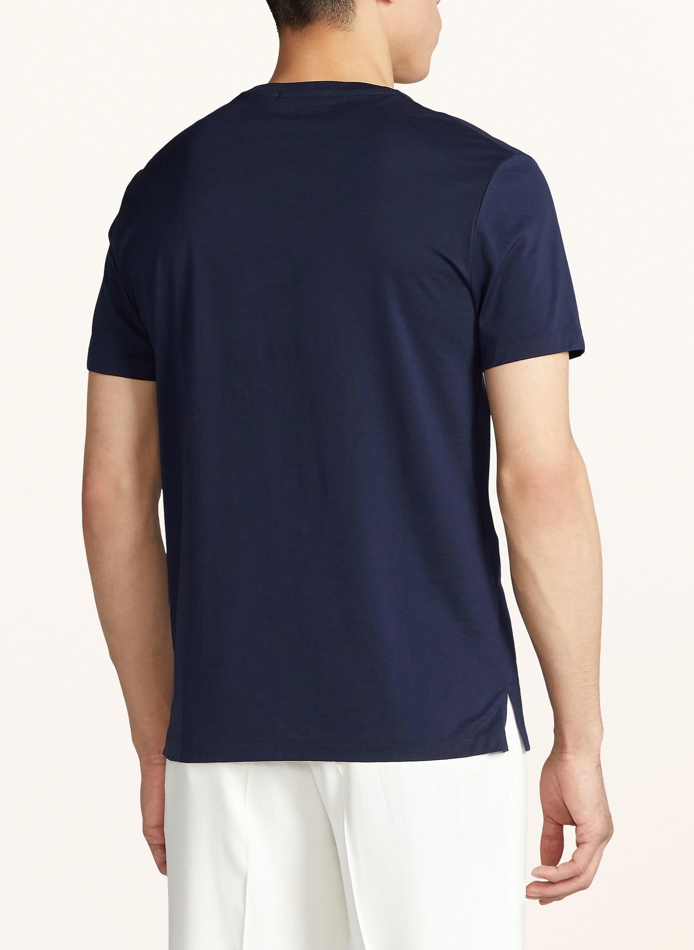 RALPH LAUREN PURPLE LABEL T-shirt: BLEU FONCÉ
