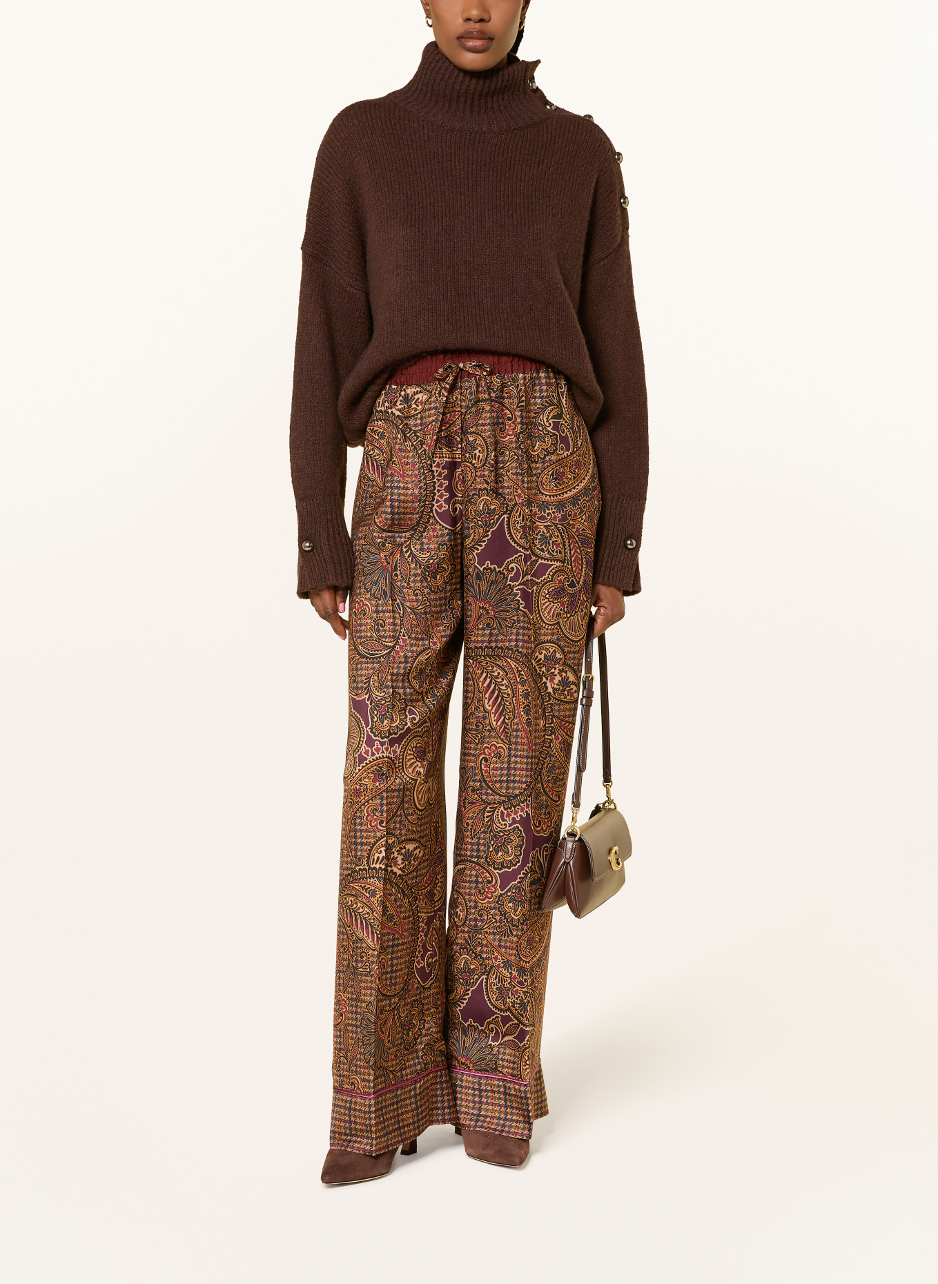 SEM PER LEI Pullover: DUNKELBRAUN