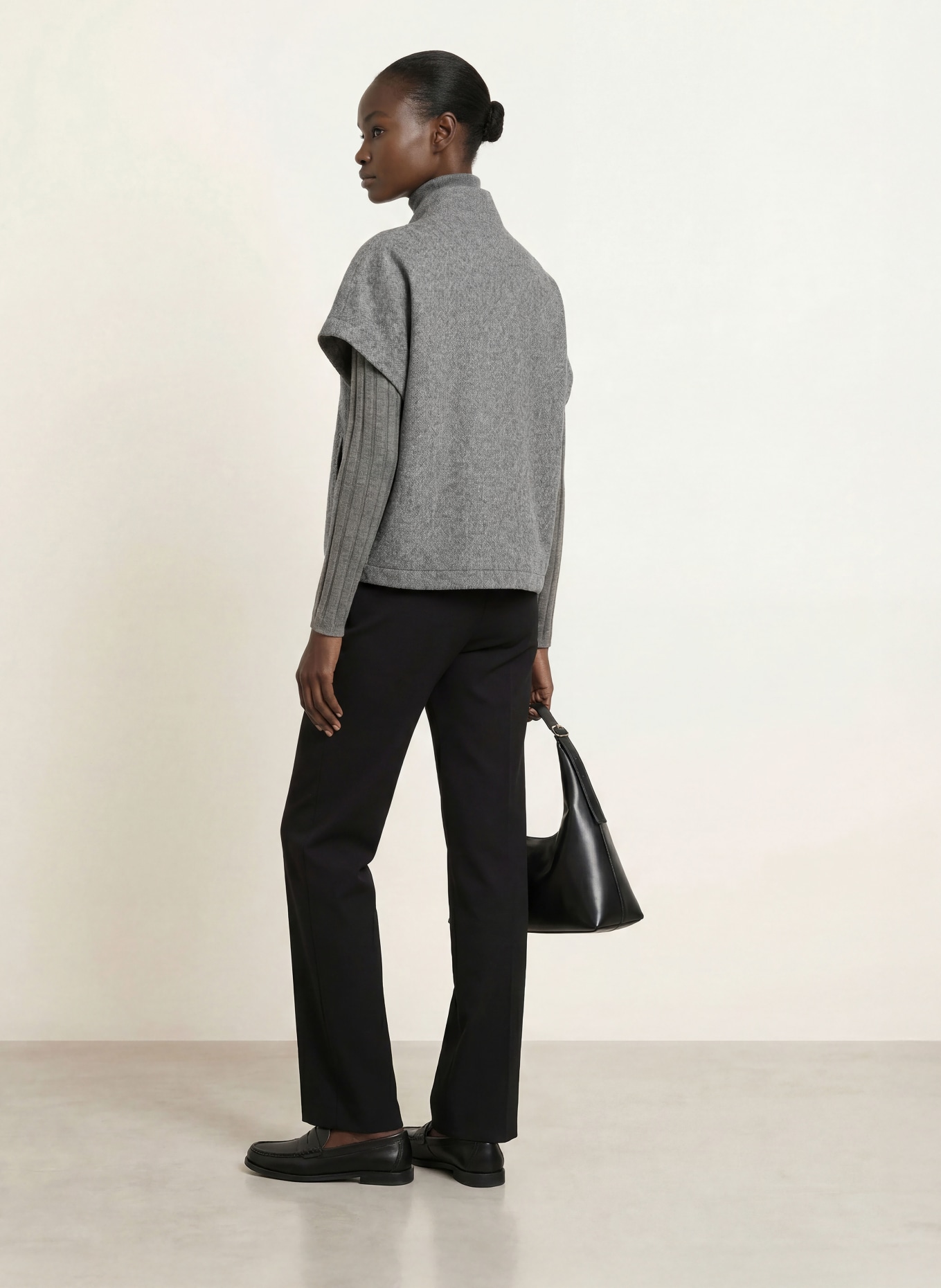 SEM PER LEI Vest: GRAY