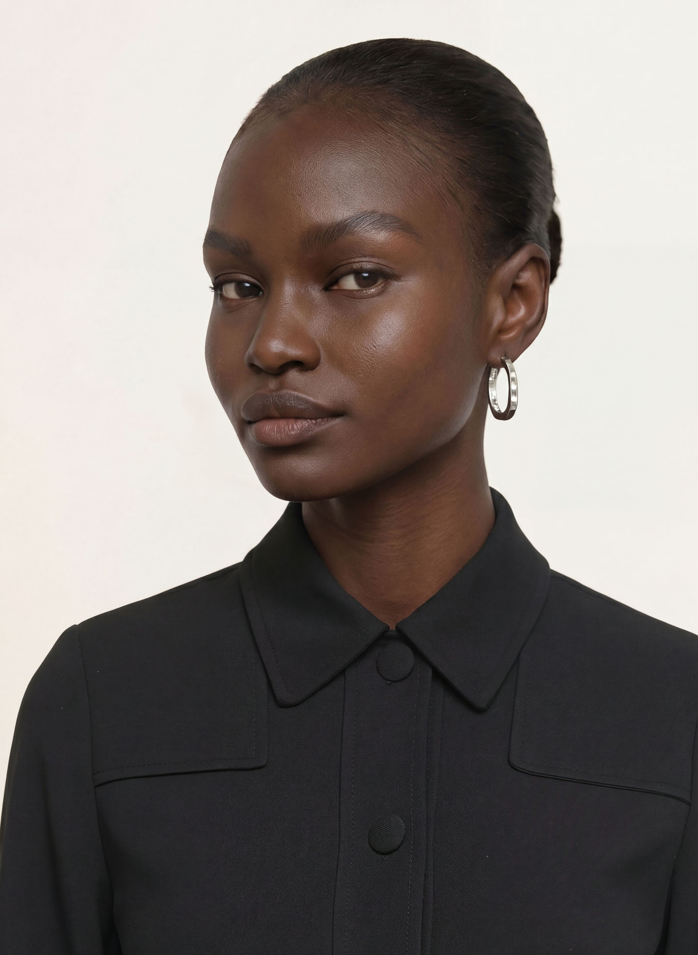SEM PER LEI Jersey blazer: BLACK