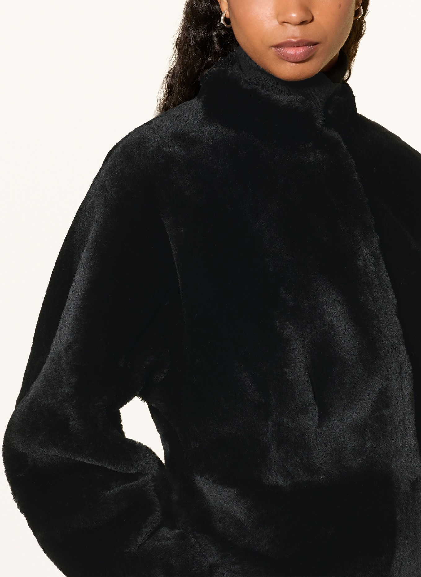 SEM PER LEI Lederjacke zum Wenden: SCHWARZ