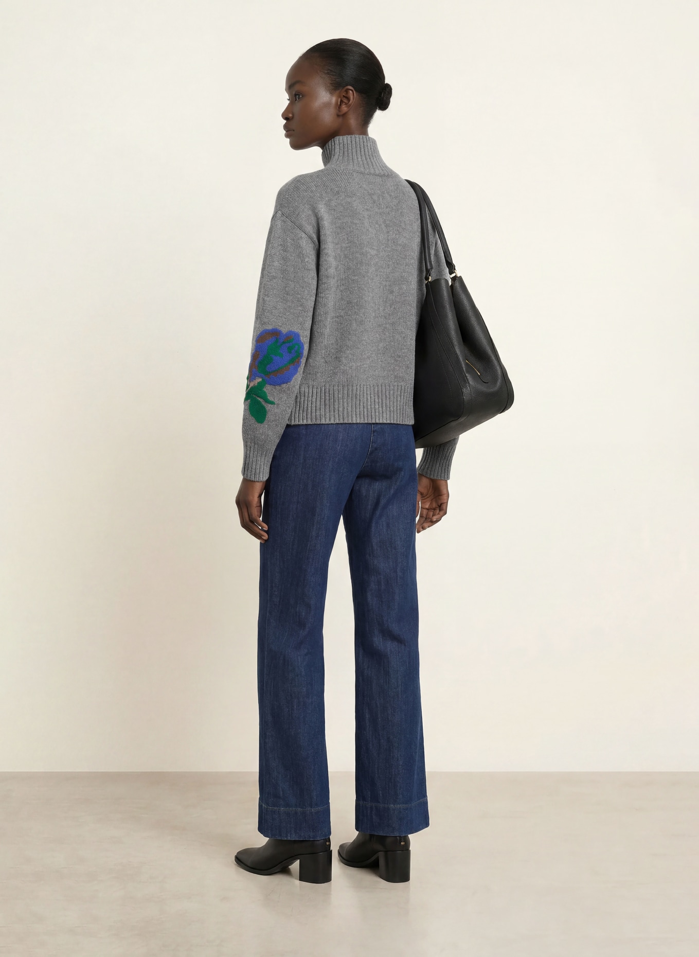 SEM PER LEI Sweaters: GRAY