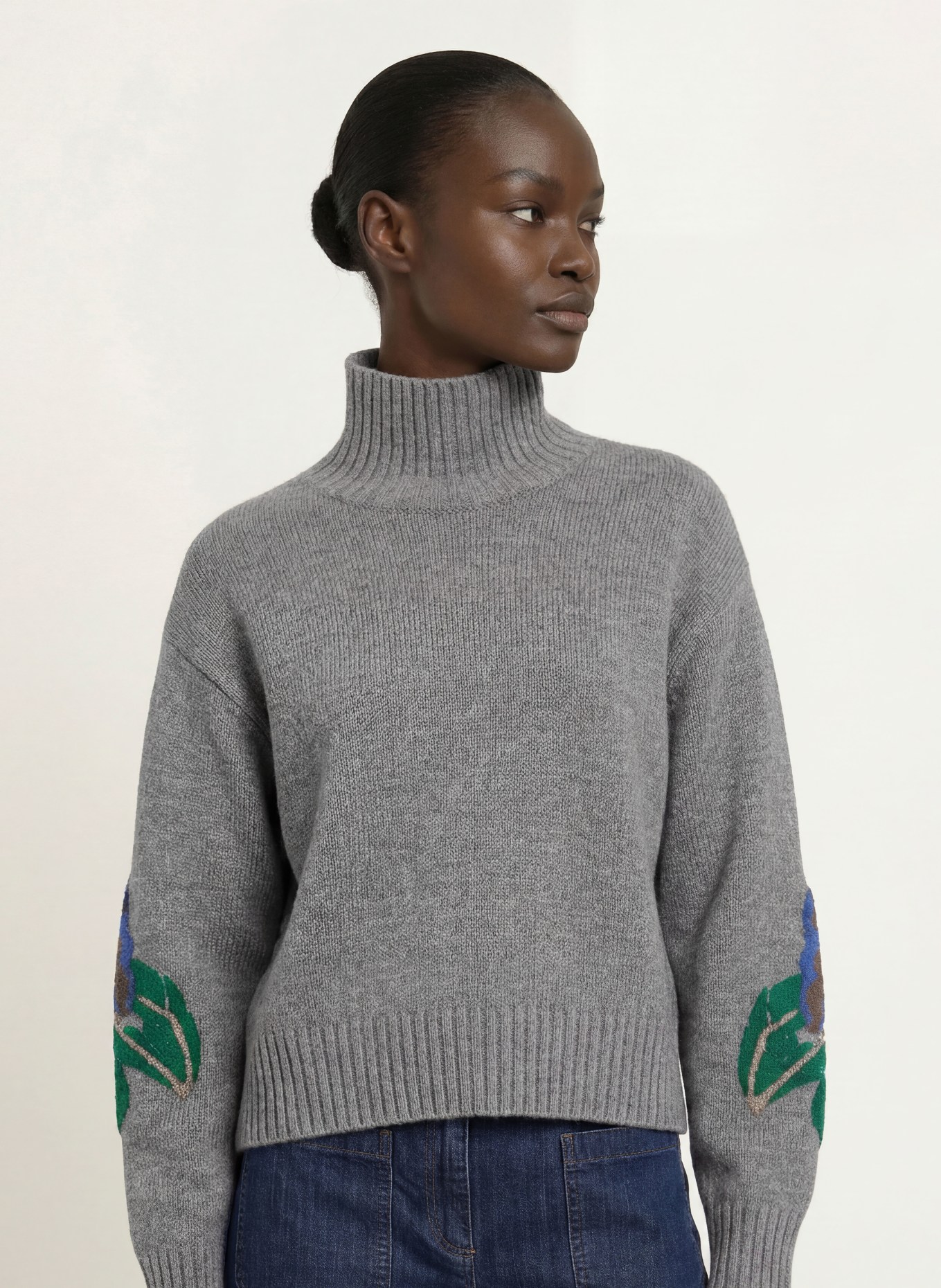 SEM PER LEI Sweaters: GRAY