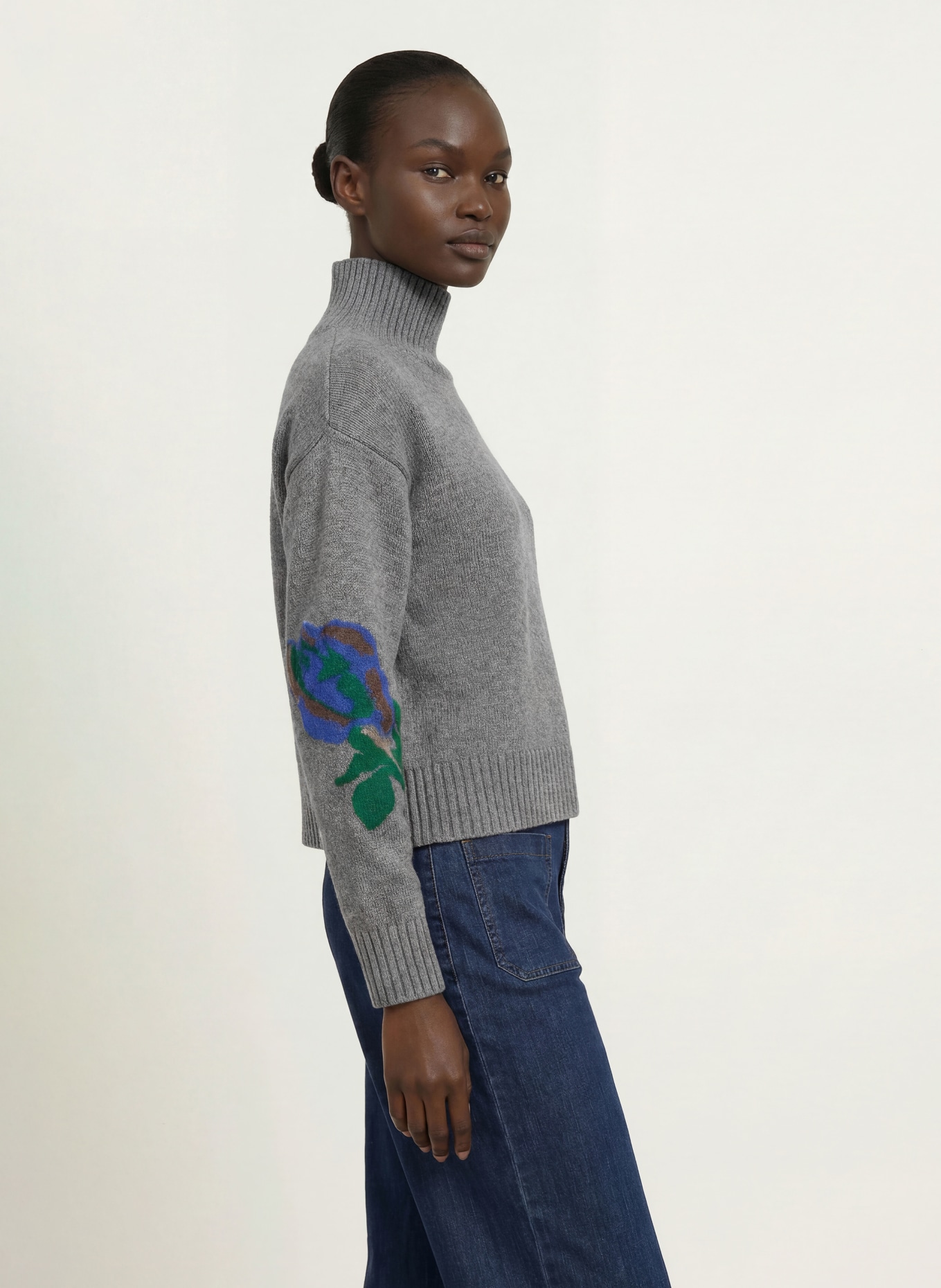 SEM PER LEI Sweaters: GRAY