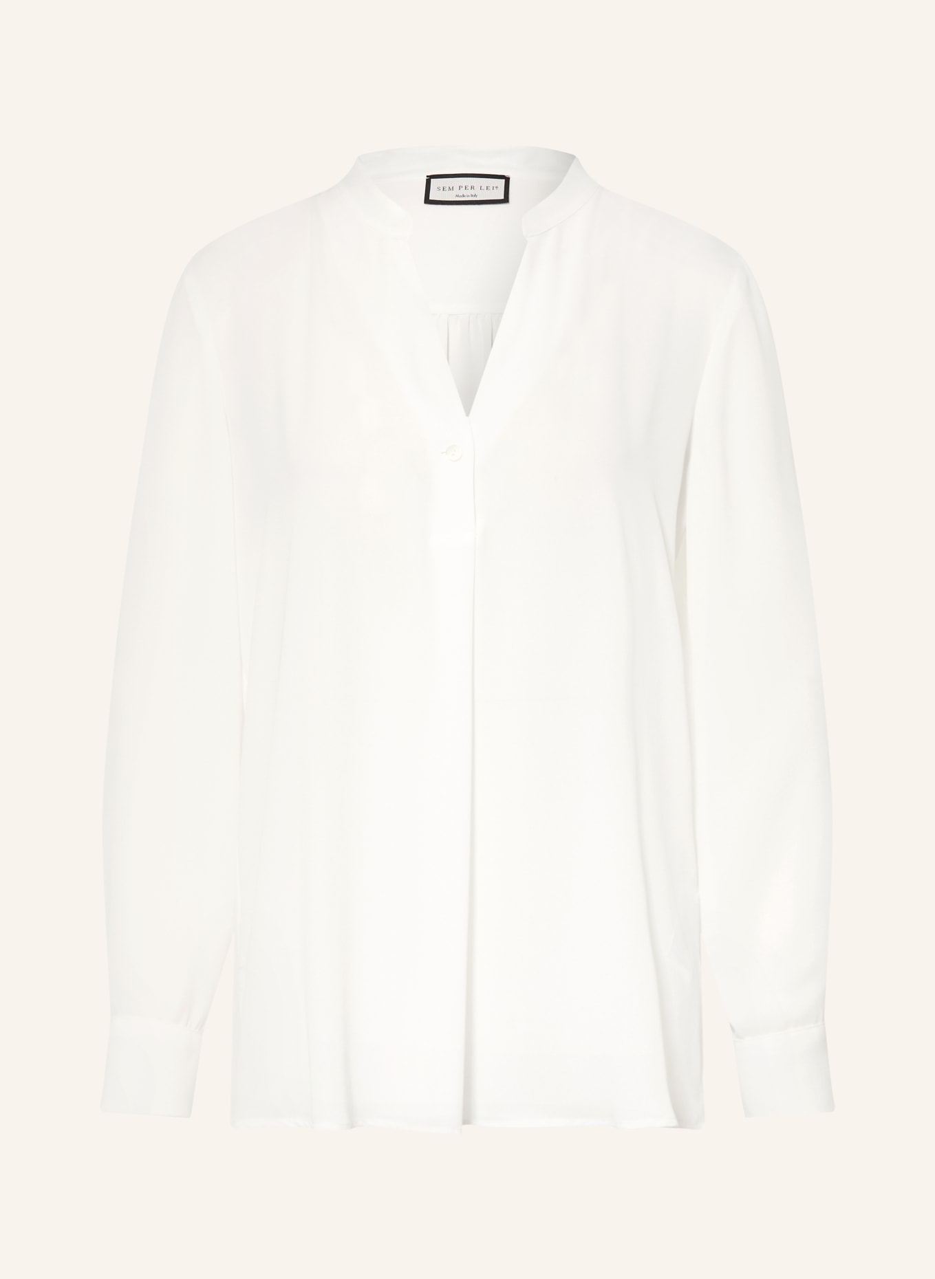 SEM PER LEI Blusenshirt: WEISS