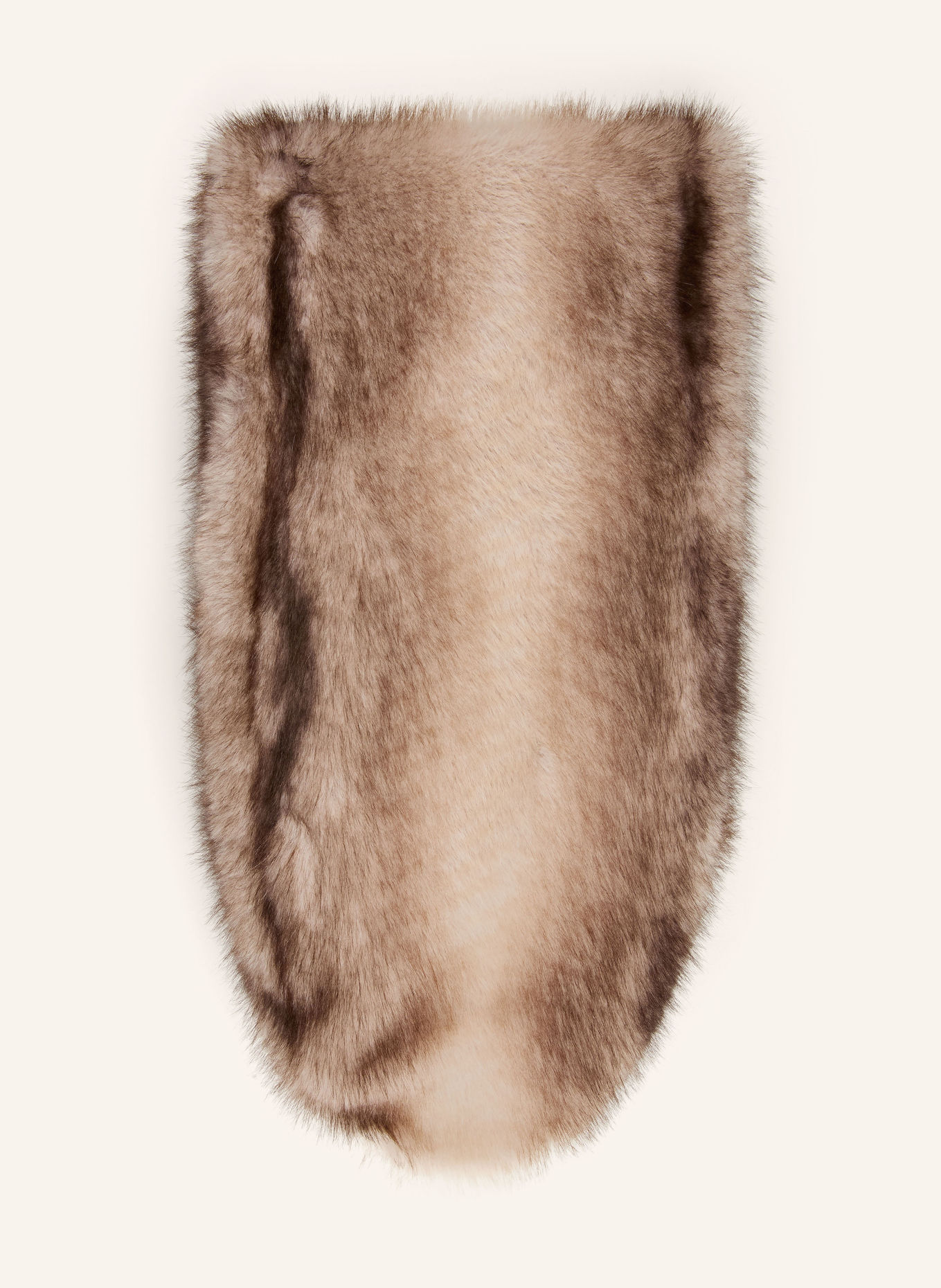 SEM PER LEI Sjaal van imitatiebont: CRÈME / BEIGE / TAUPE