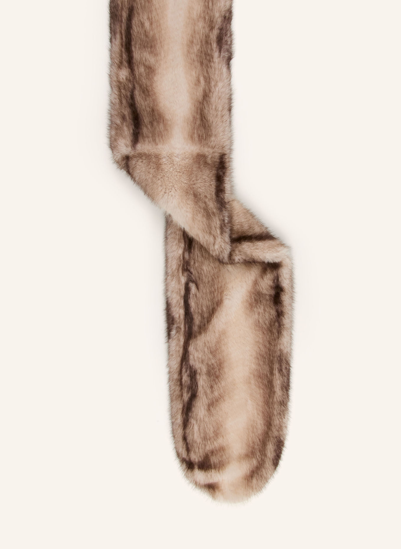 SEM PER LEI Sjaal van imitatiebont: CRÈME / BEIGE / TAUPE