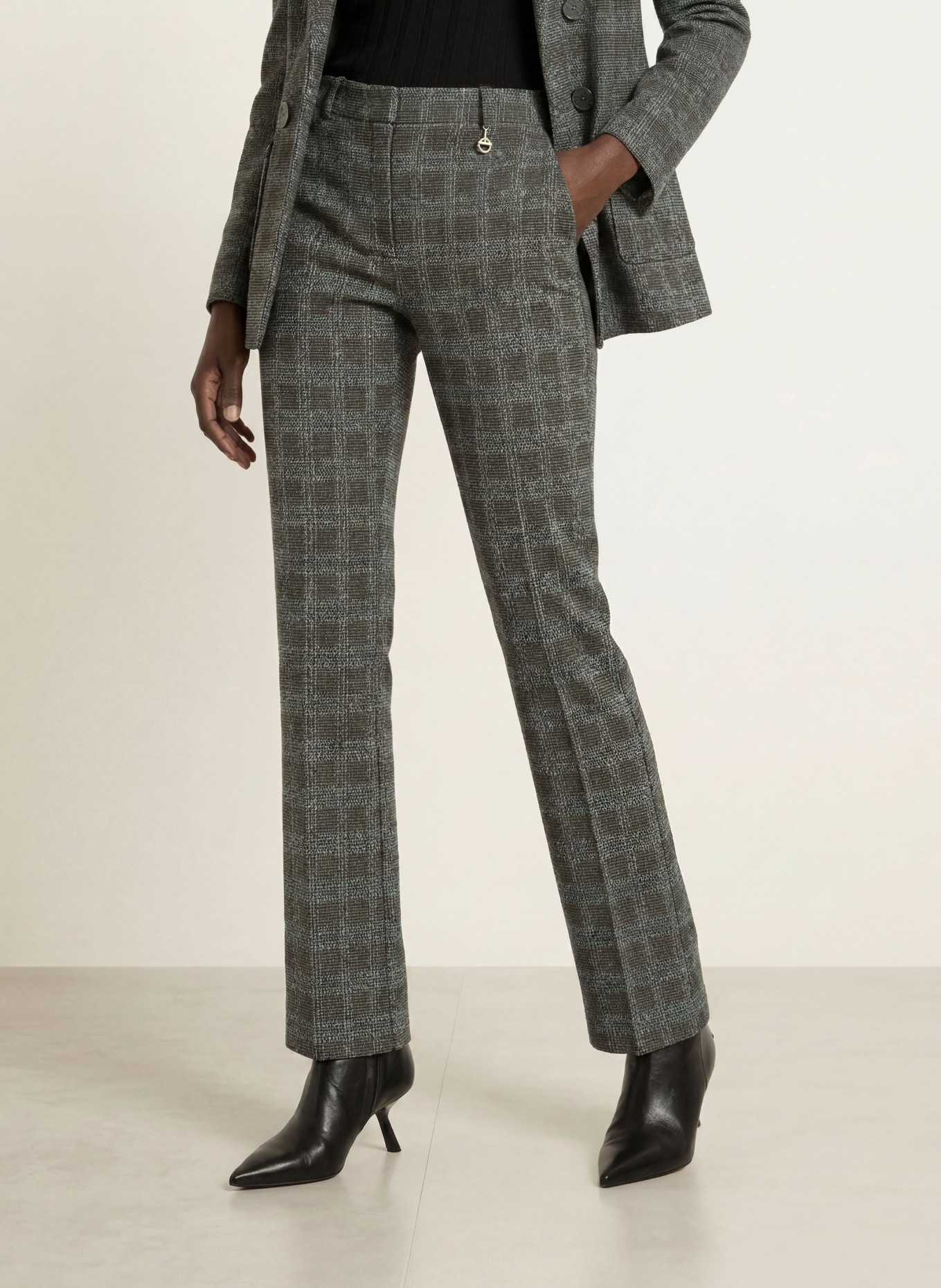 SEM PER LEI Pantalons: NOIR / BEIGE / BLEU CLAIR