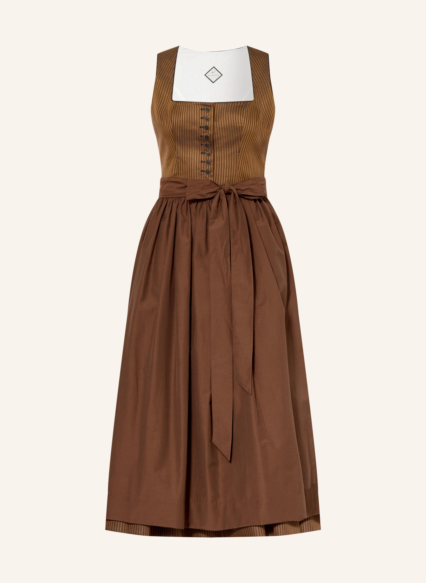 WALDORFF Dirndl GENI: BRUIN / LICHTBRUIN / ROSÉ