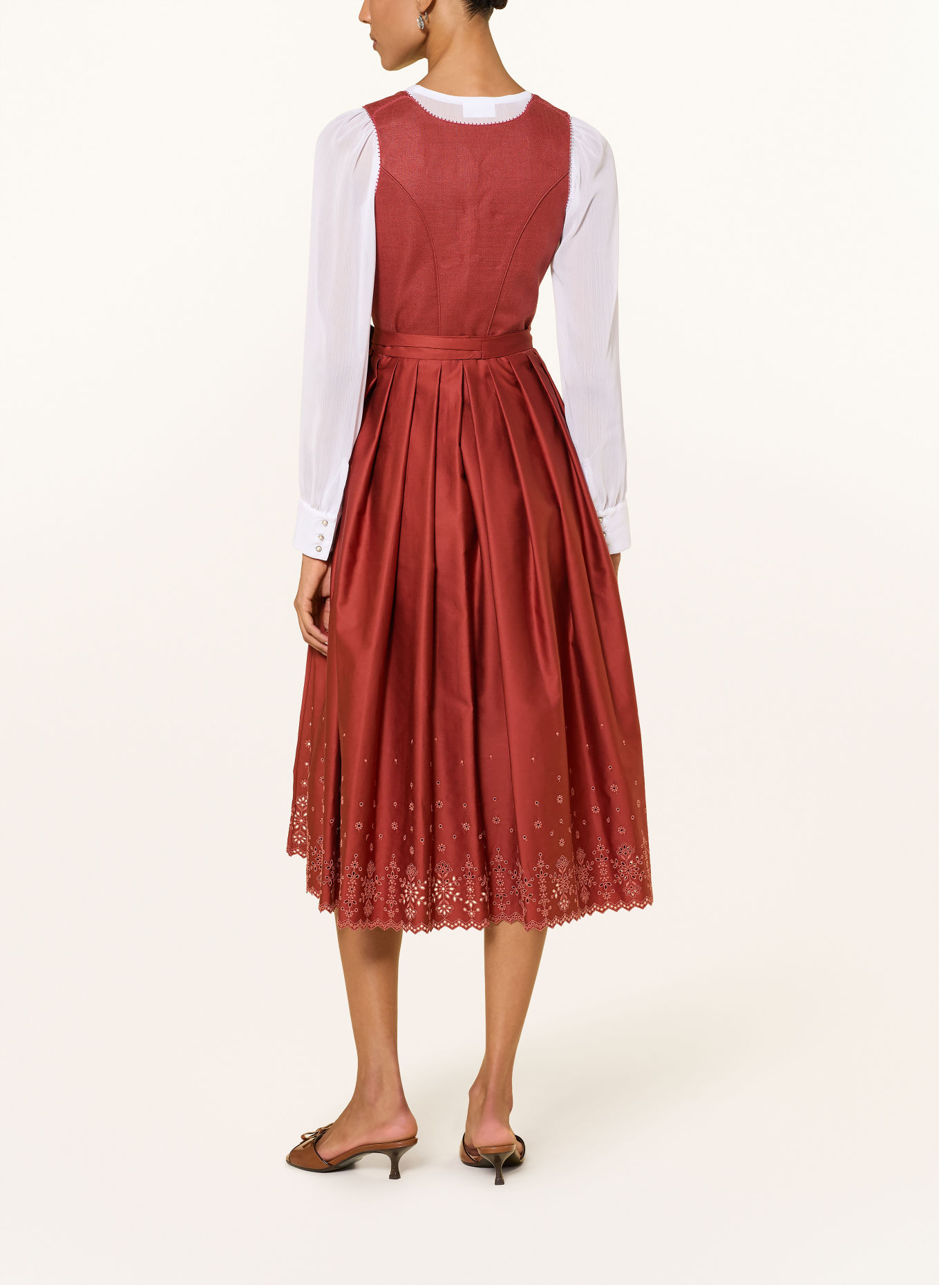 WALDORFF Dirndl PRIMULA: ROUGE