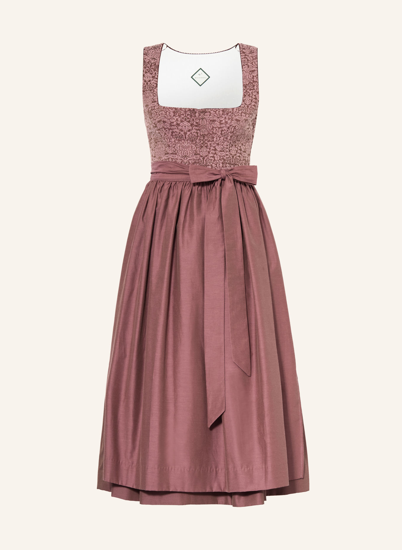 WALDORFF Dirndl NICA en lin: ROSÉ / VIEUX ROSE