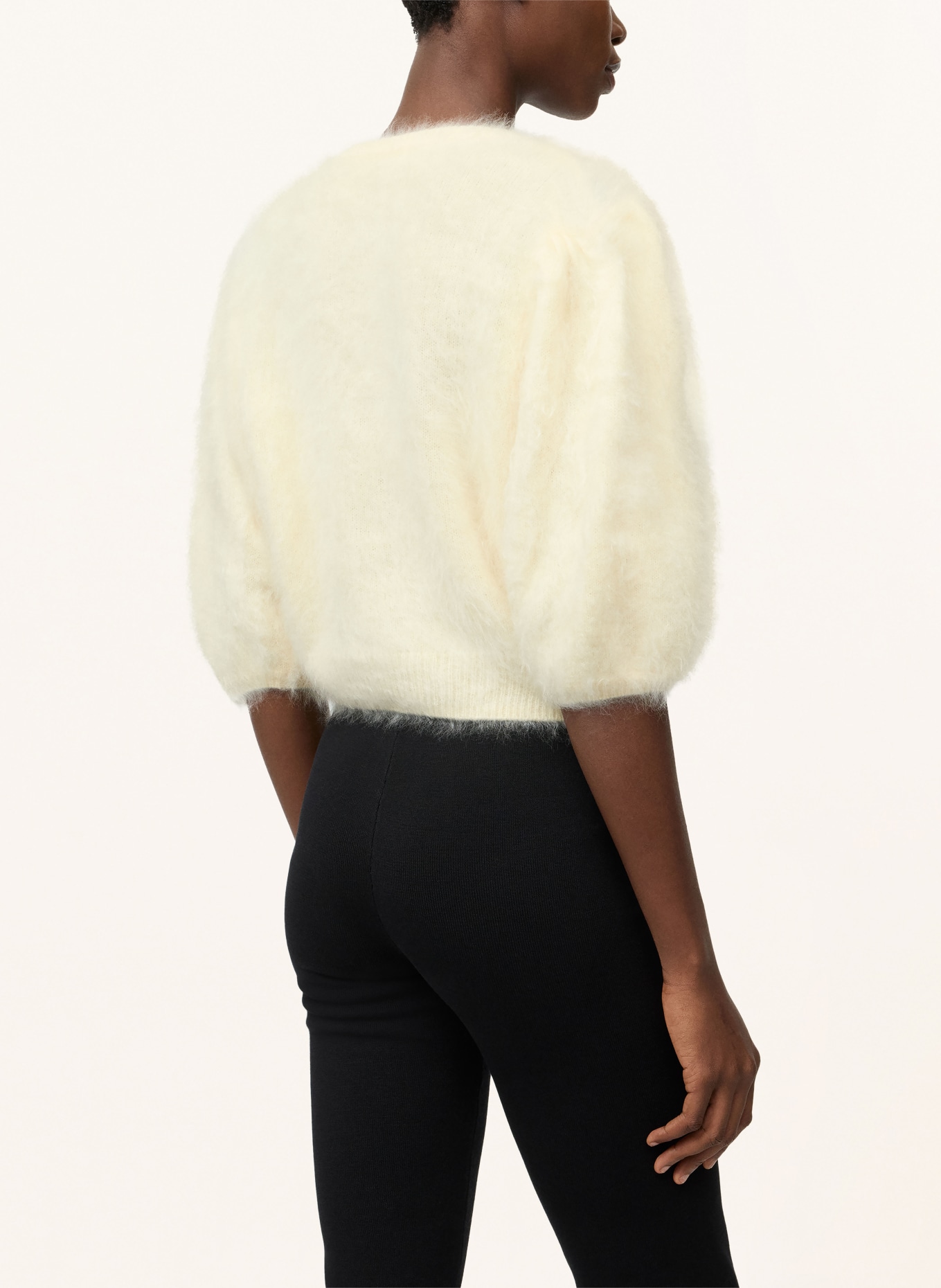 SOFT GOAT Sweter z dzianiny kaszmirowej: JASNOŻÓŁTY