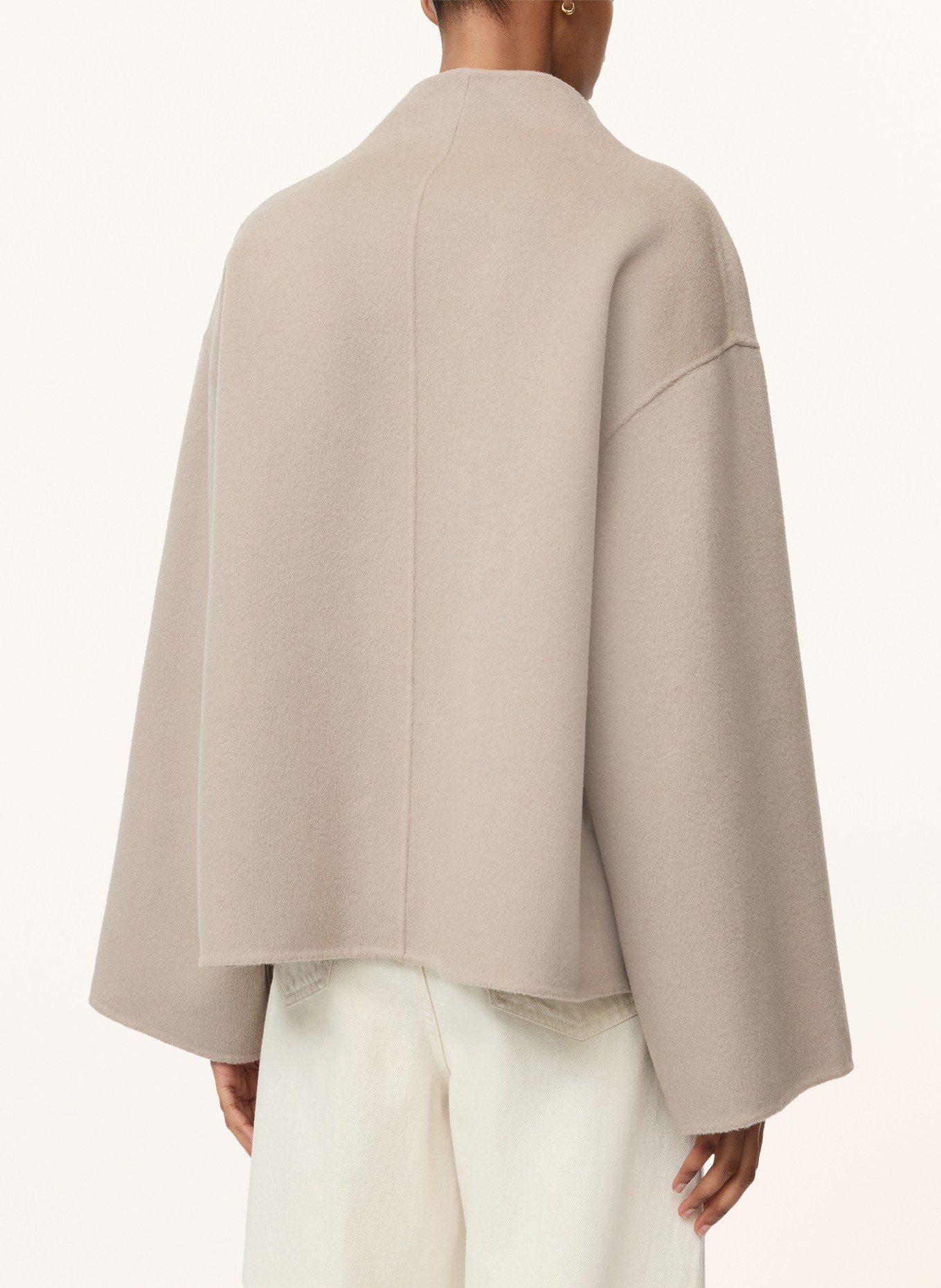 SOFT GOAT Jacket: TAUPE