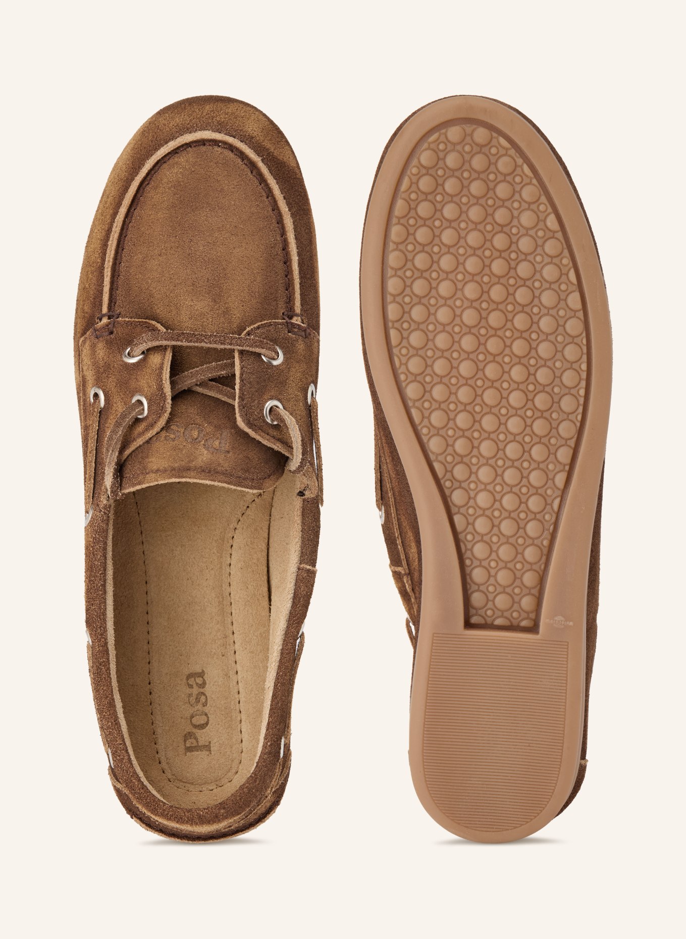 Posa Boat shoes: BROWN