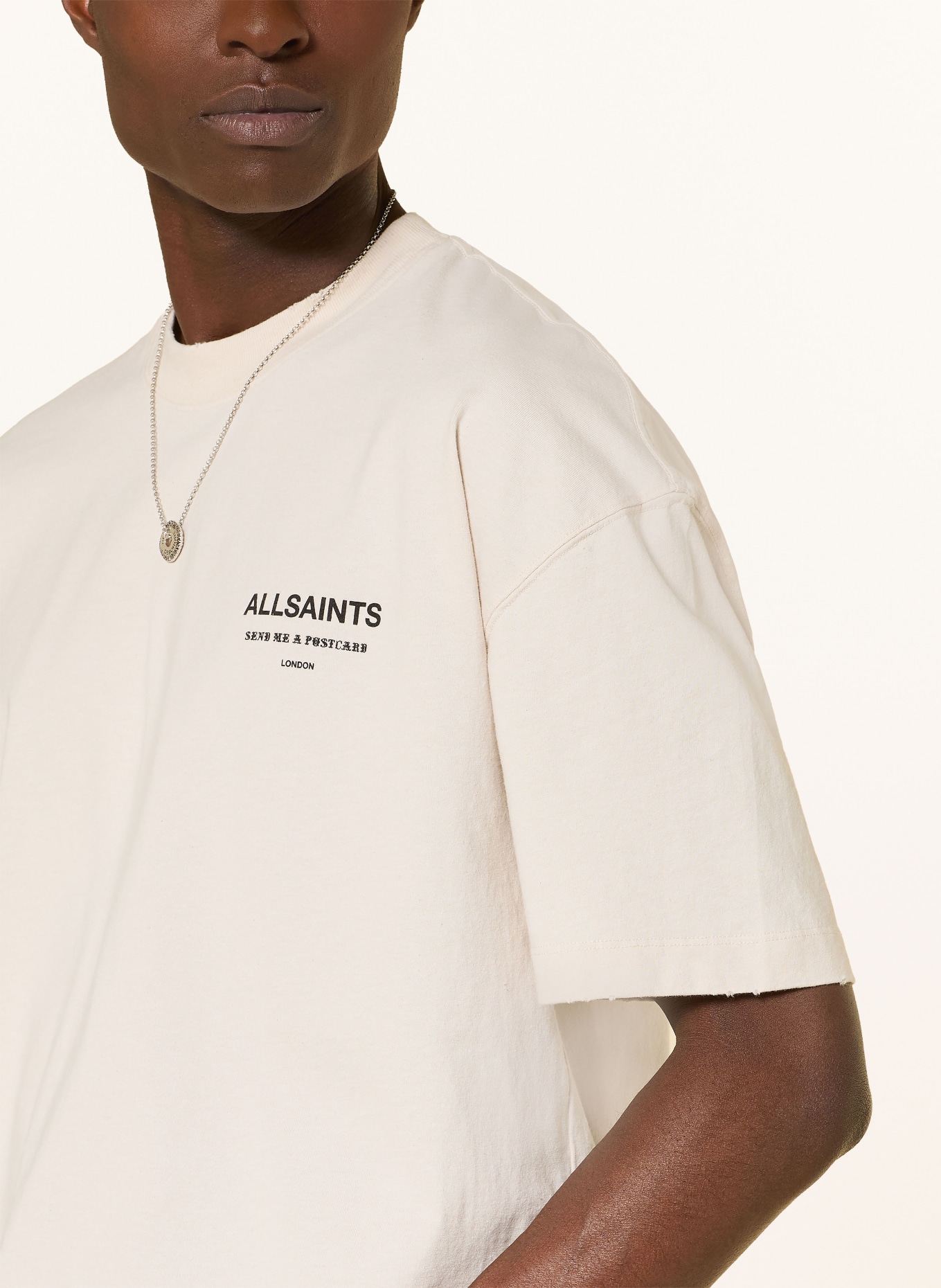 ALLSAINTS DREAMER T-Shirt: CREAM / BLACK