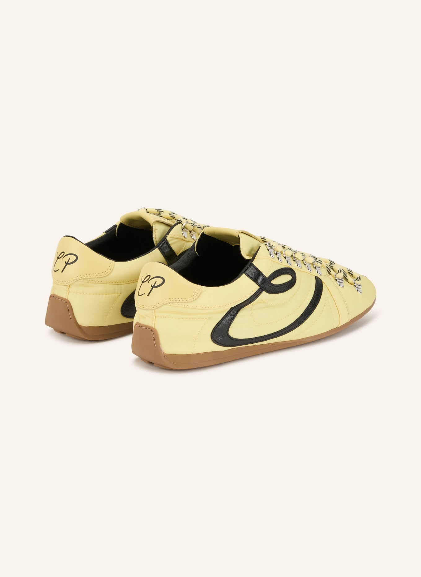 CLAUDIE PIERLOT Sneaker: GELB / SCHWARZ