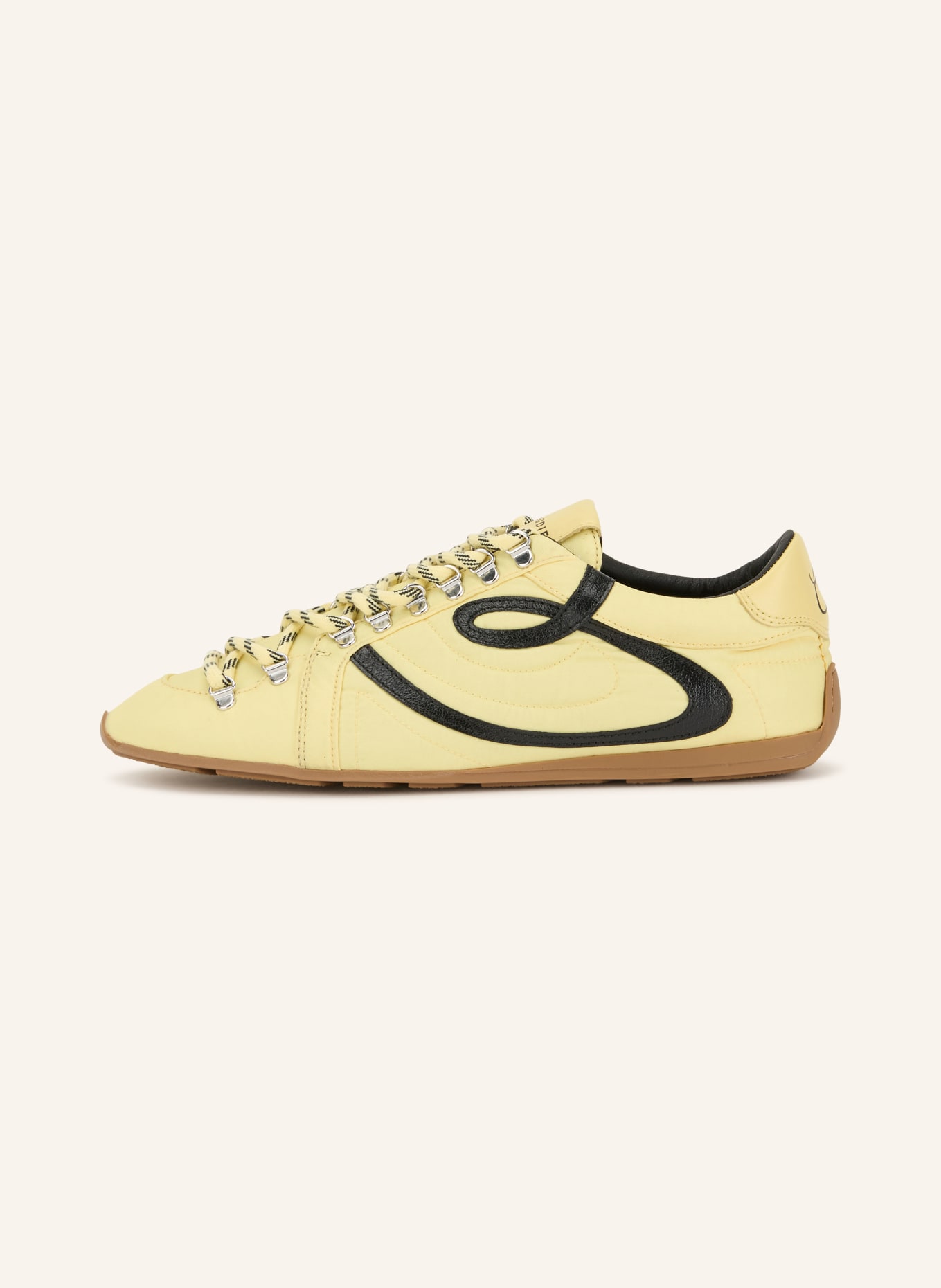 CLAUDIE PIERLOT Sneaker: GELB / SCHWARZ