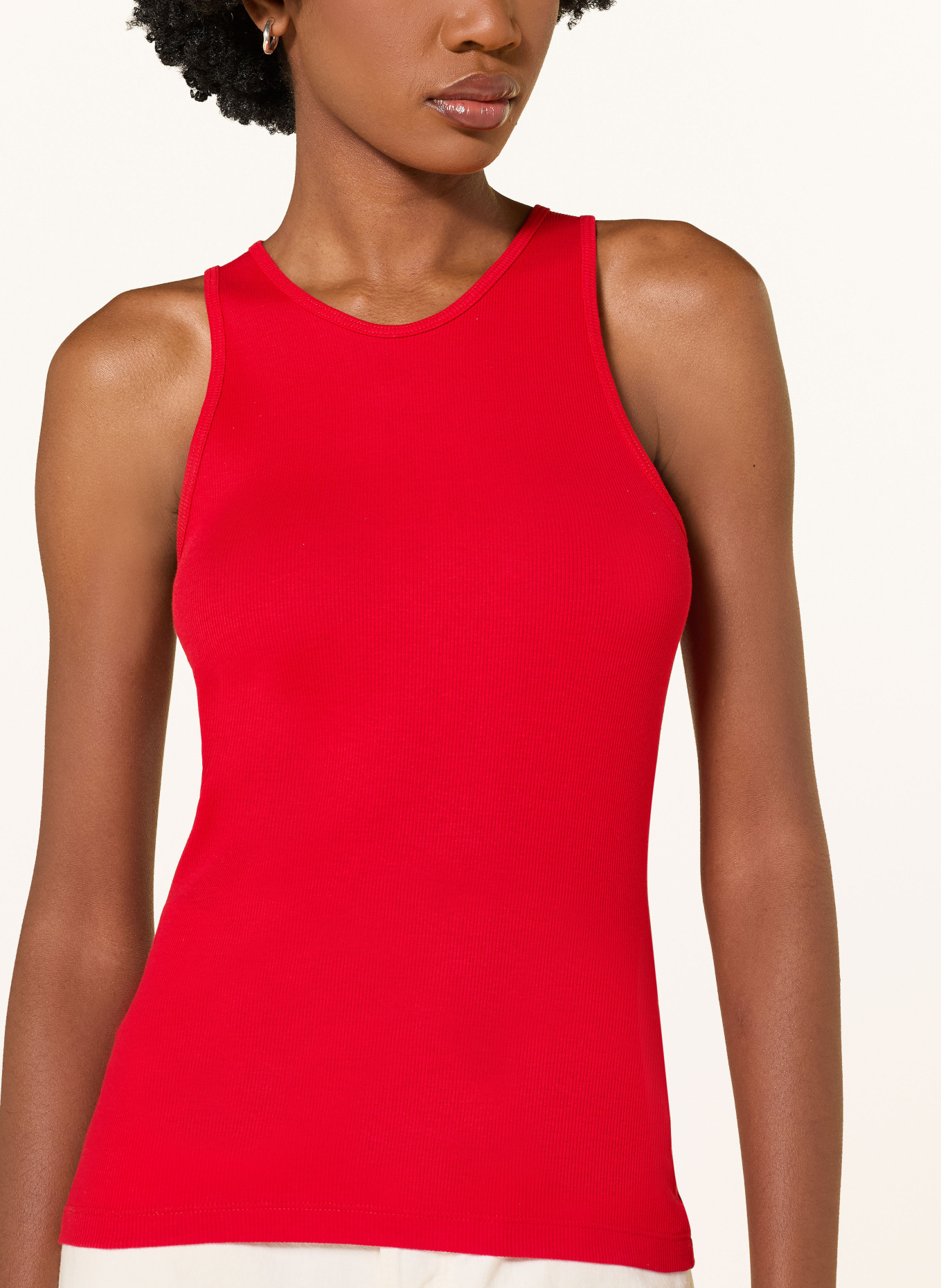 ARKET Tanktop PRIVETT: ROOD